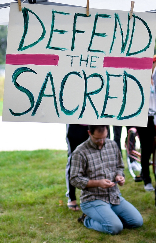 Solidarity with Standing Rock - Creative Commons image by Jeffrey Putney 