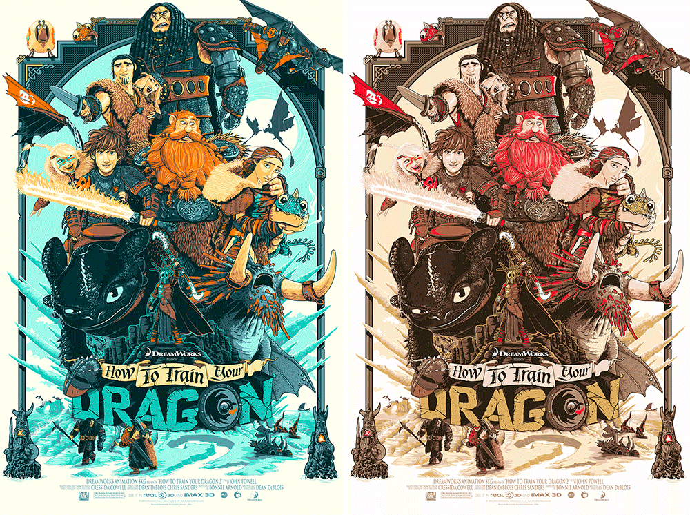 Family Tree' - How to Train your Dragon 2 — Barbarian Factory