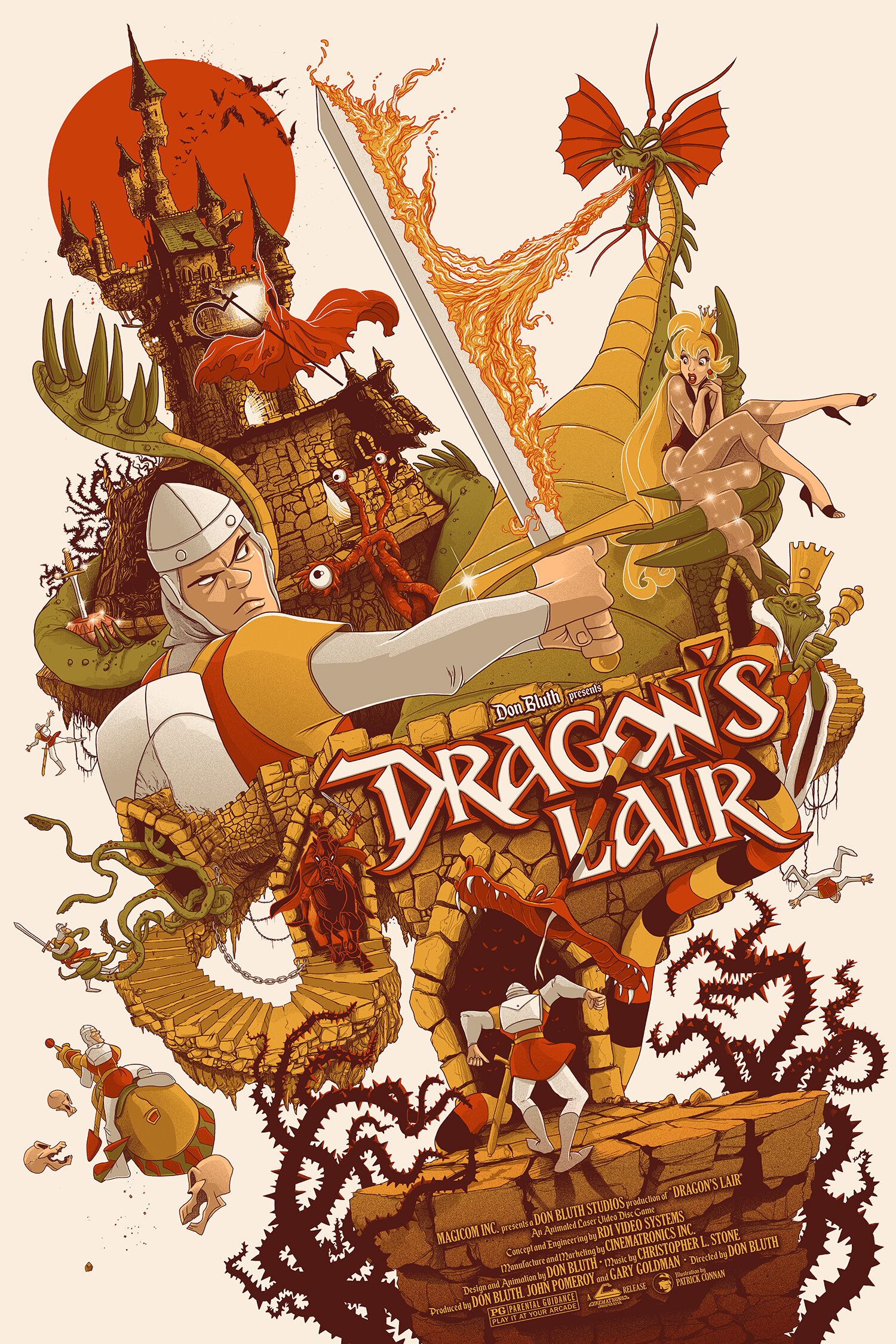 Dragon S Lair Nycc 19 Barbarian Factory The Art Of Patrick Connan