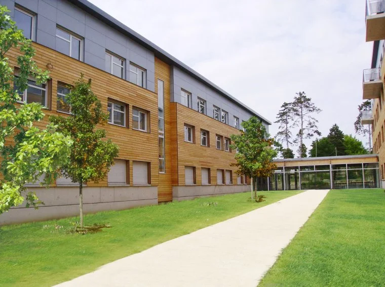 Compiègne - Résidence étudiants - Crous Jardin intérieur 