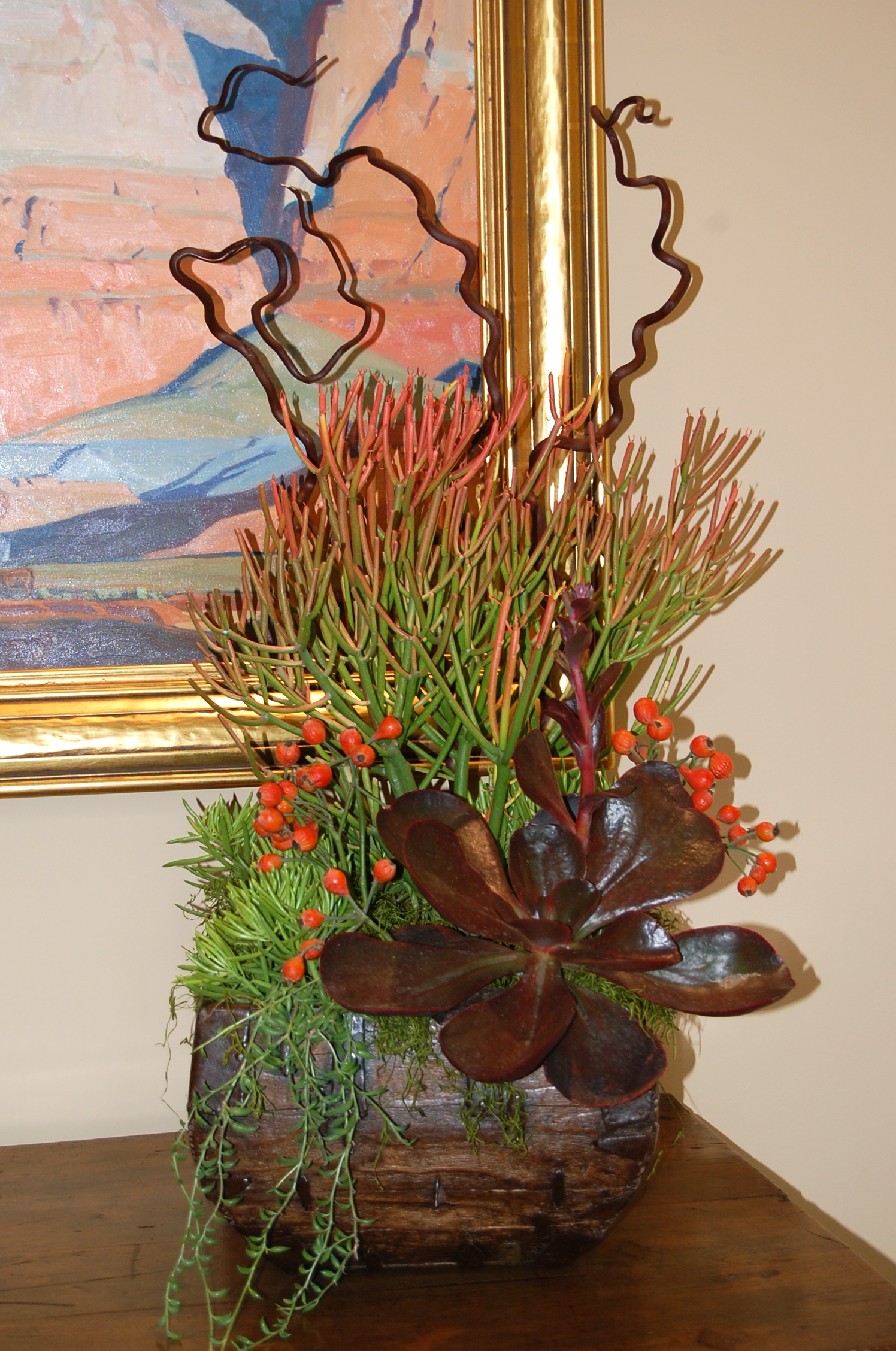 Customized Entryway Arrangement