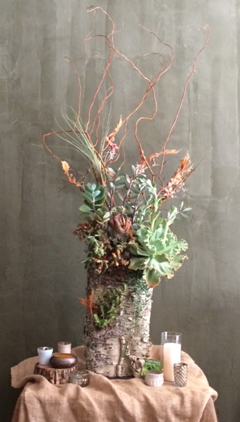 Custom Arrangement For Wedding Dinner Party At Embeya Restaurant In Chicago, IL