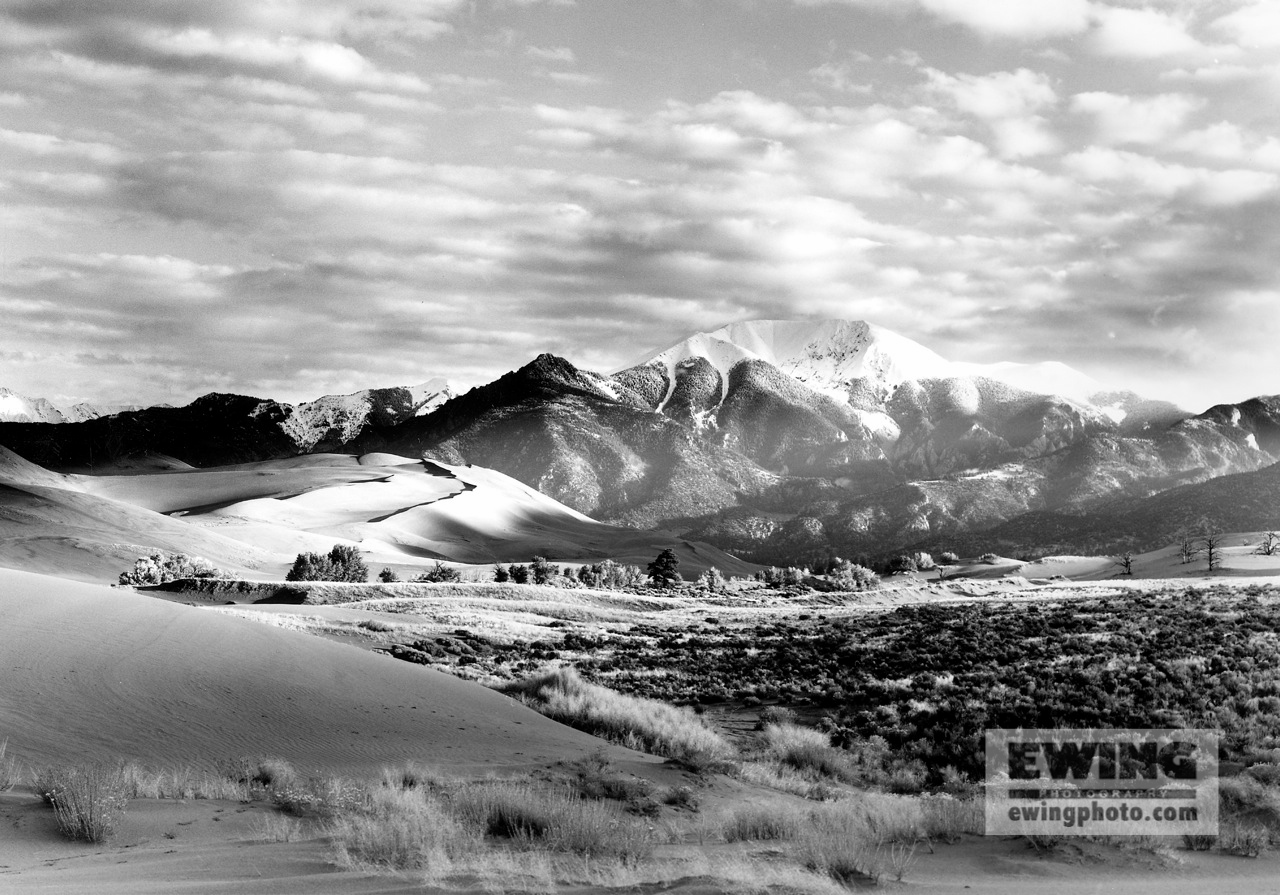 Mount Herard Great Sand Dunes National Park Colorado 