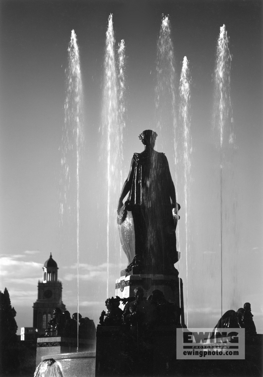 Thatcher Memorial Fountain, By L. Taft, City Park Denver, Colorado 
