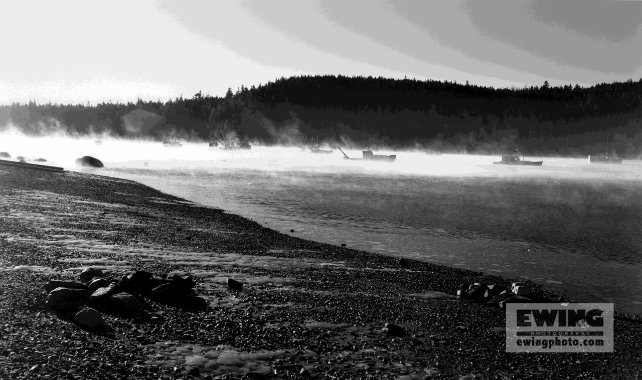 Sea Smoke, East Harbor Sorrento, Maine 