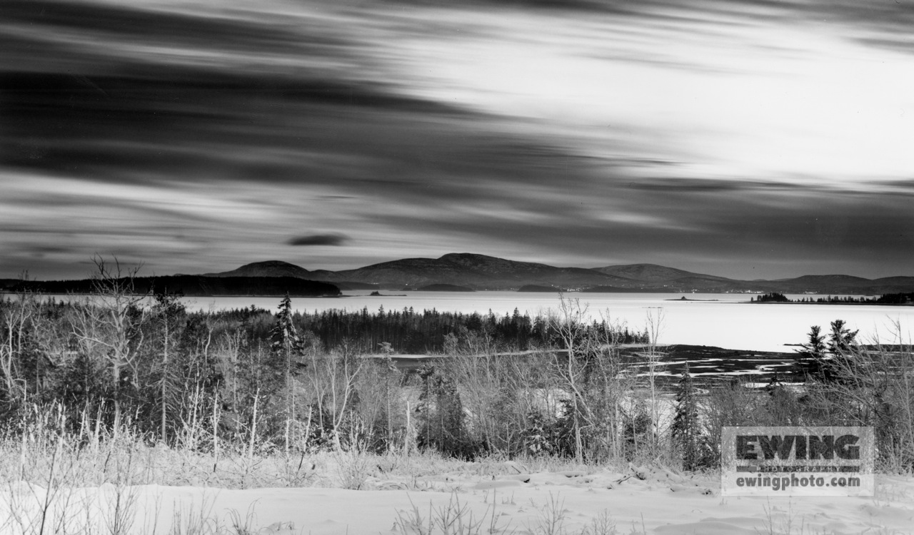 Acadia National Park From Gouldsboro, Maine 