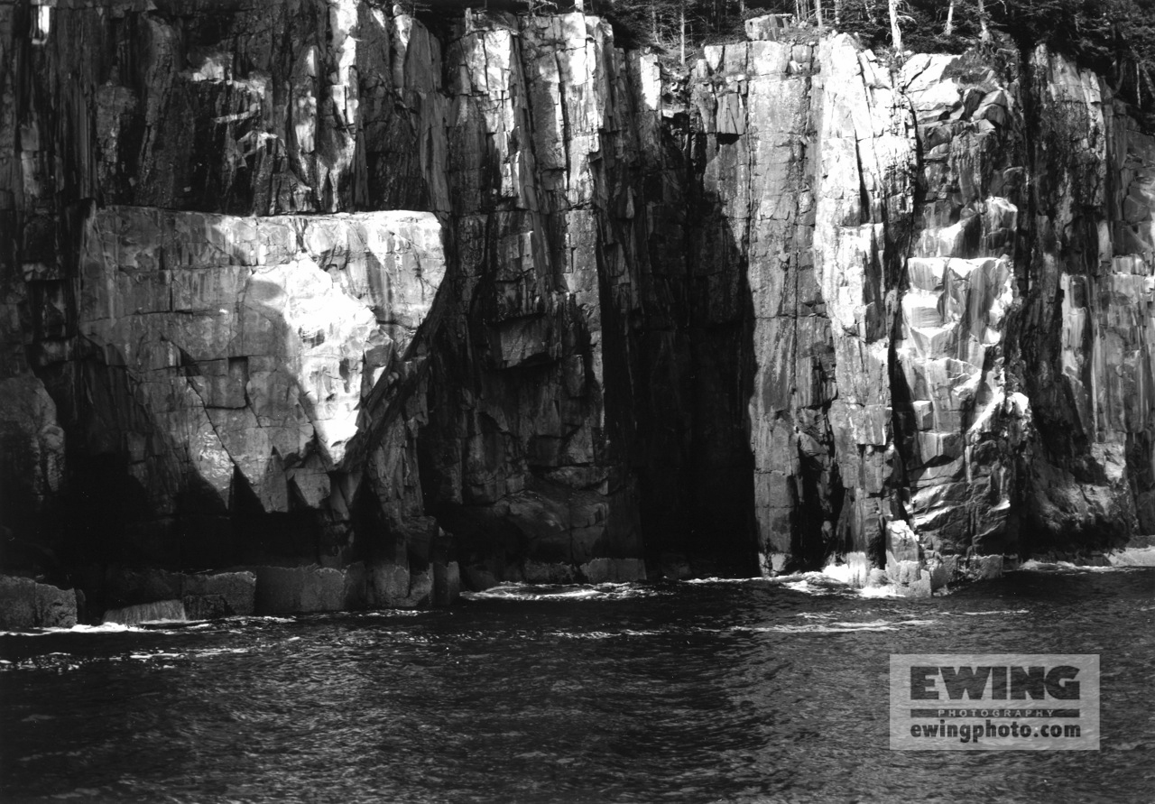 Cliffs of Ironbound Frenchman Bay, Maine