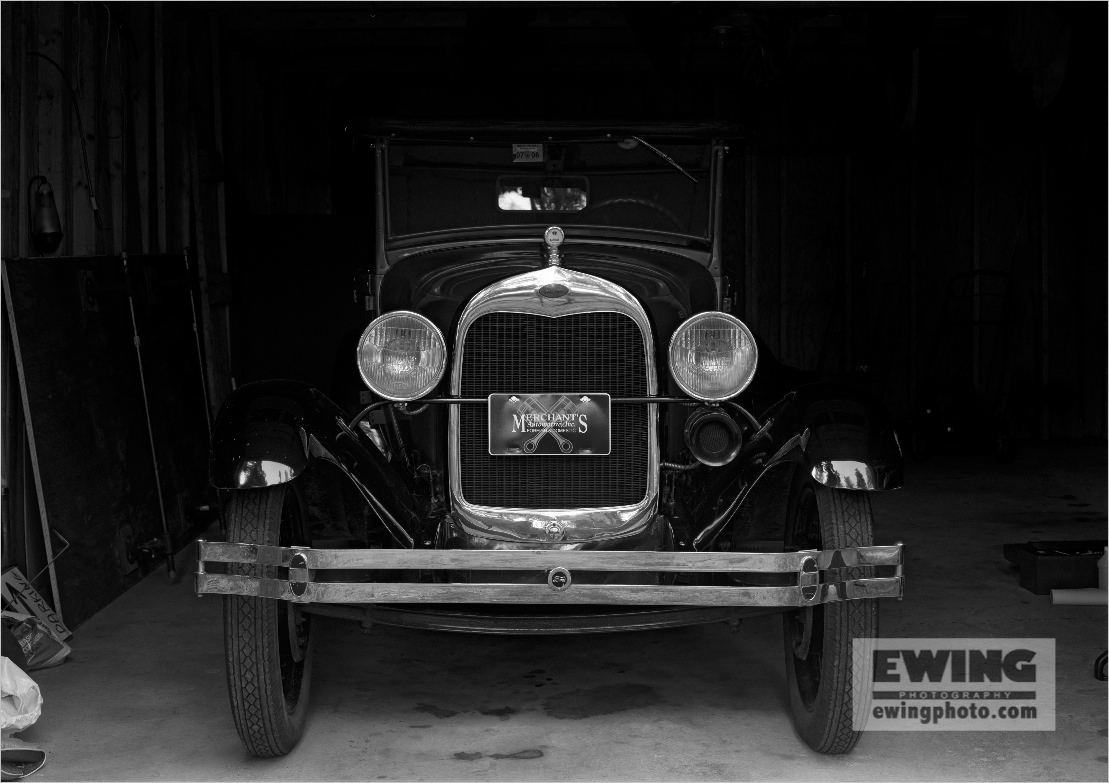 "The Blue Streak" 1928 Model A Ford Sorrento Maine 