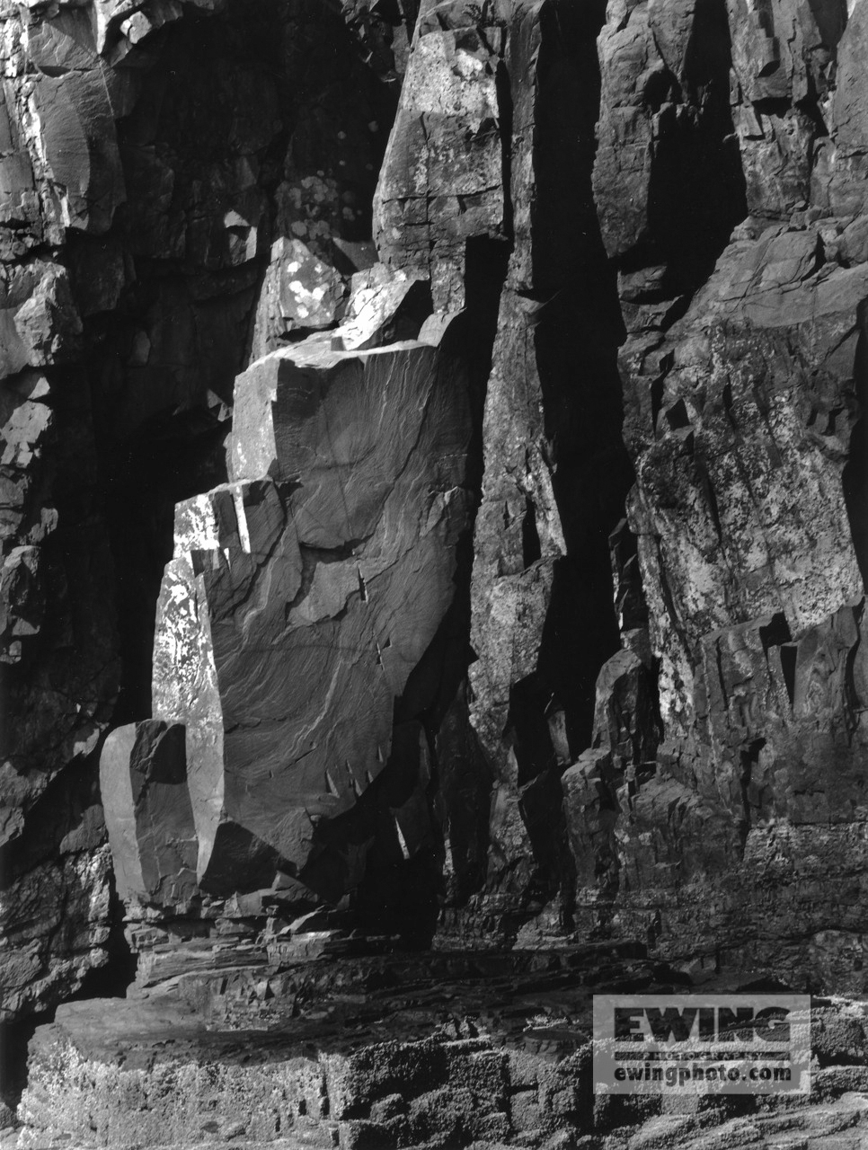 Cliffs of Ironbound Island Frenchman Bay, Maine  #10