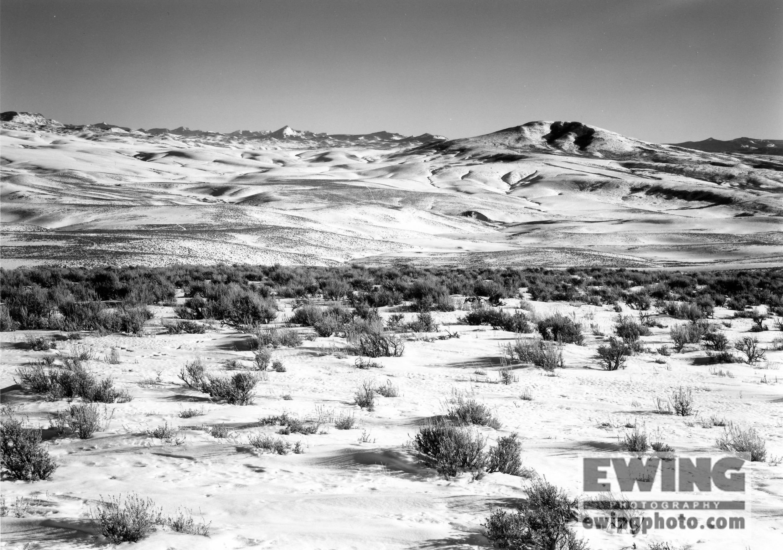 Light Snow Baggs, Wyoming 