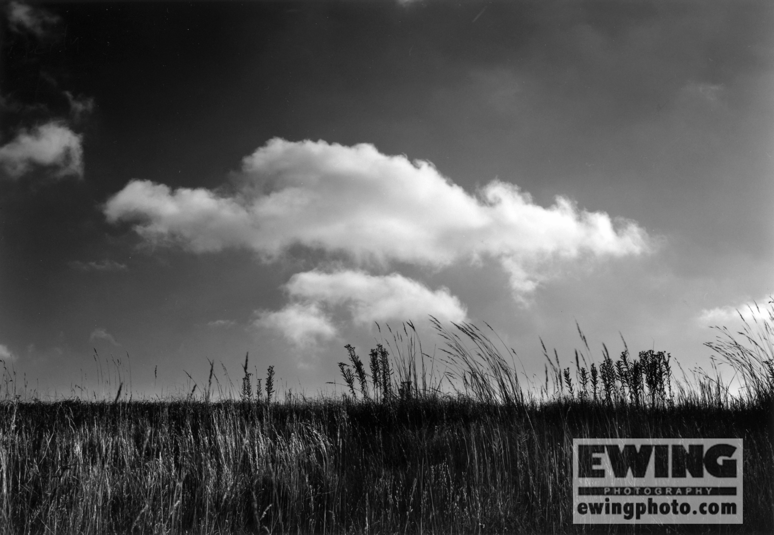 Clouds at The Land Institute, Hagg Property, Salina, KS