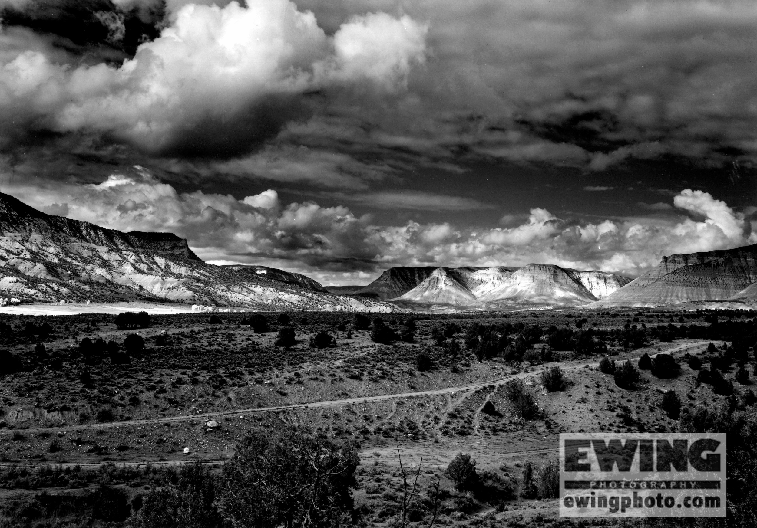 Roan Plateau North from Mt Logan, Grand Junction, Colorado 