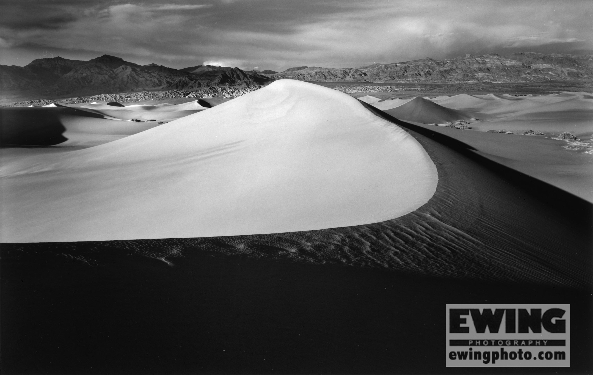 Mesquite Flat Sand Dunes Death Valley California 