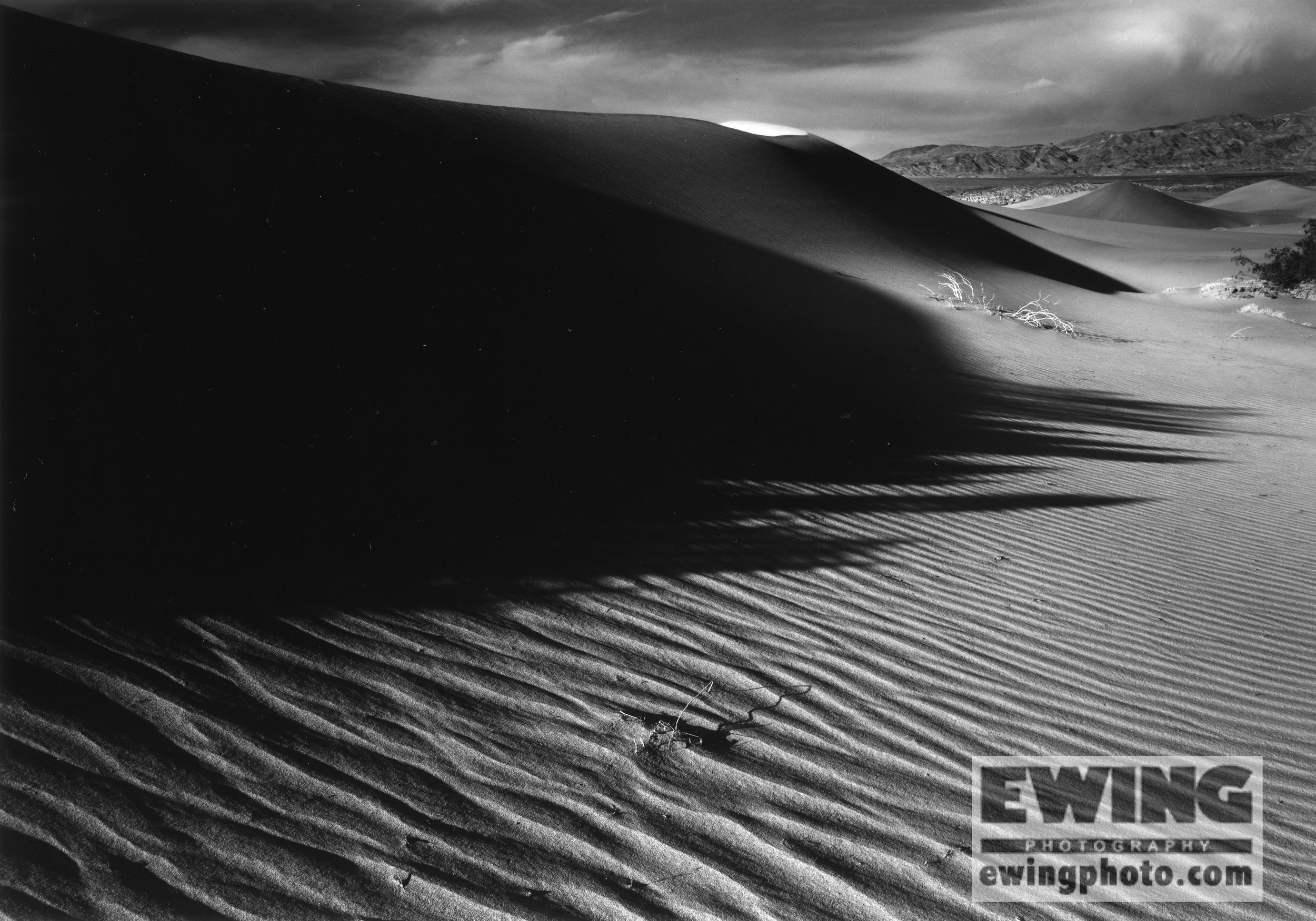 Mesquite Flat Sand Dunes Death Valley California 