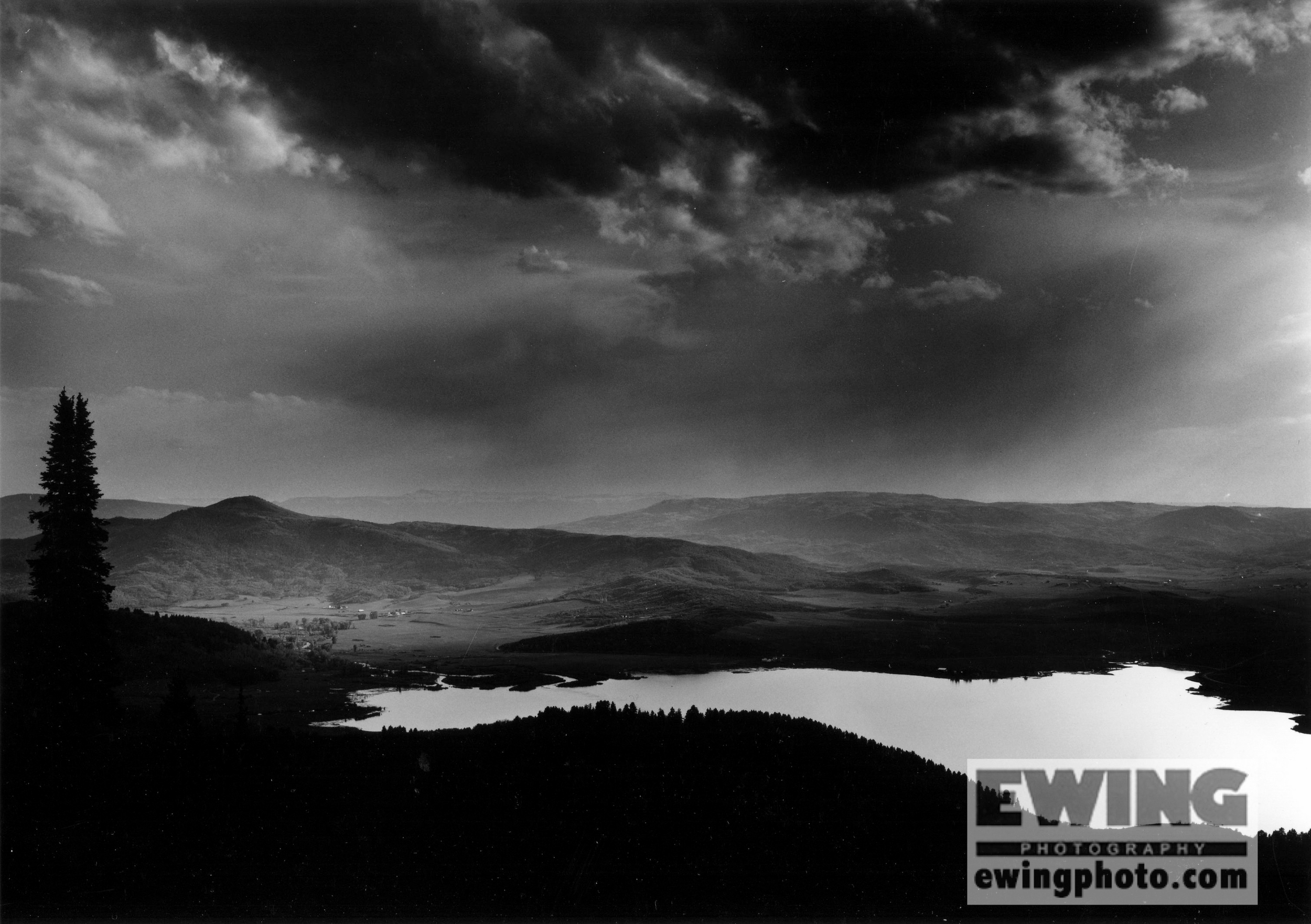 Lake Catamount From Rabbit Ears Pass Steamboat Springs, Colorado