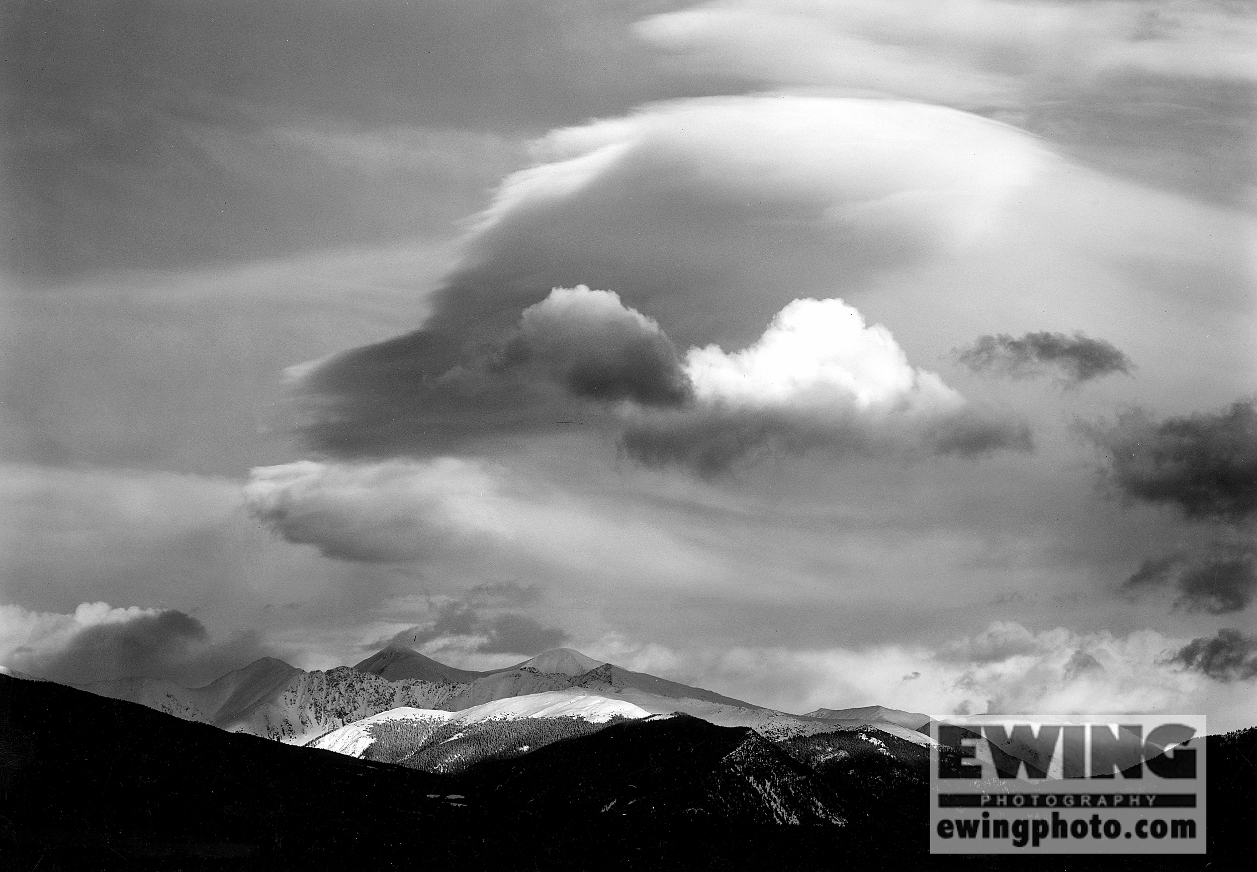 Grays & Torreys, Storm Clouds Dillon, Colorado 