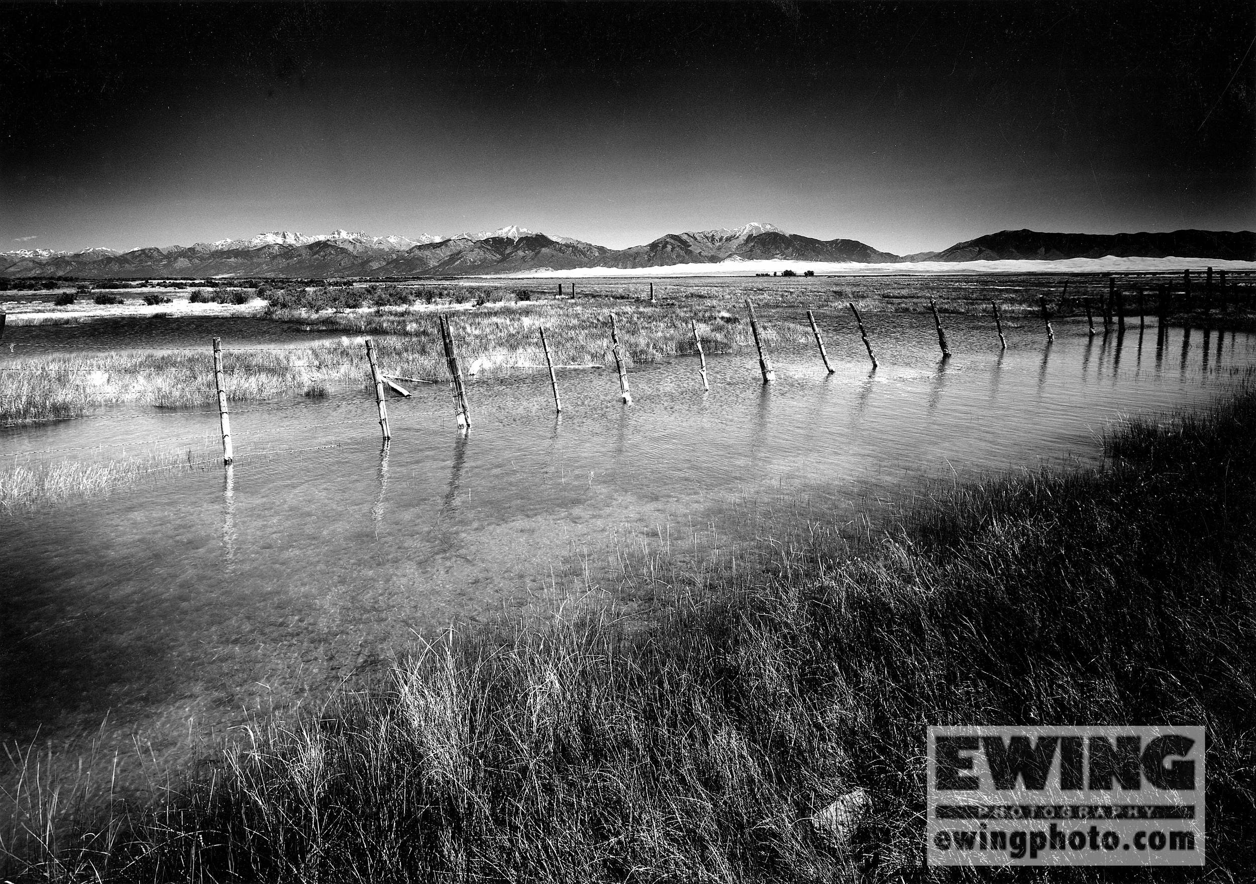 Spring Thaw, Zapata Ranch Great Sand Dunes National Park, Colorado