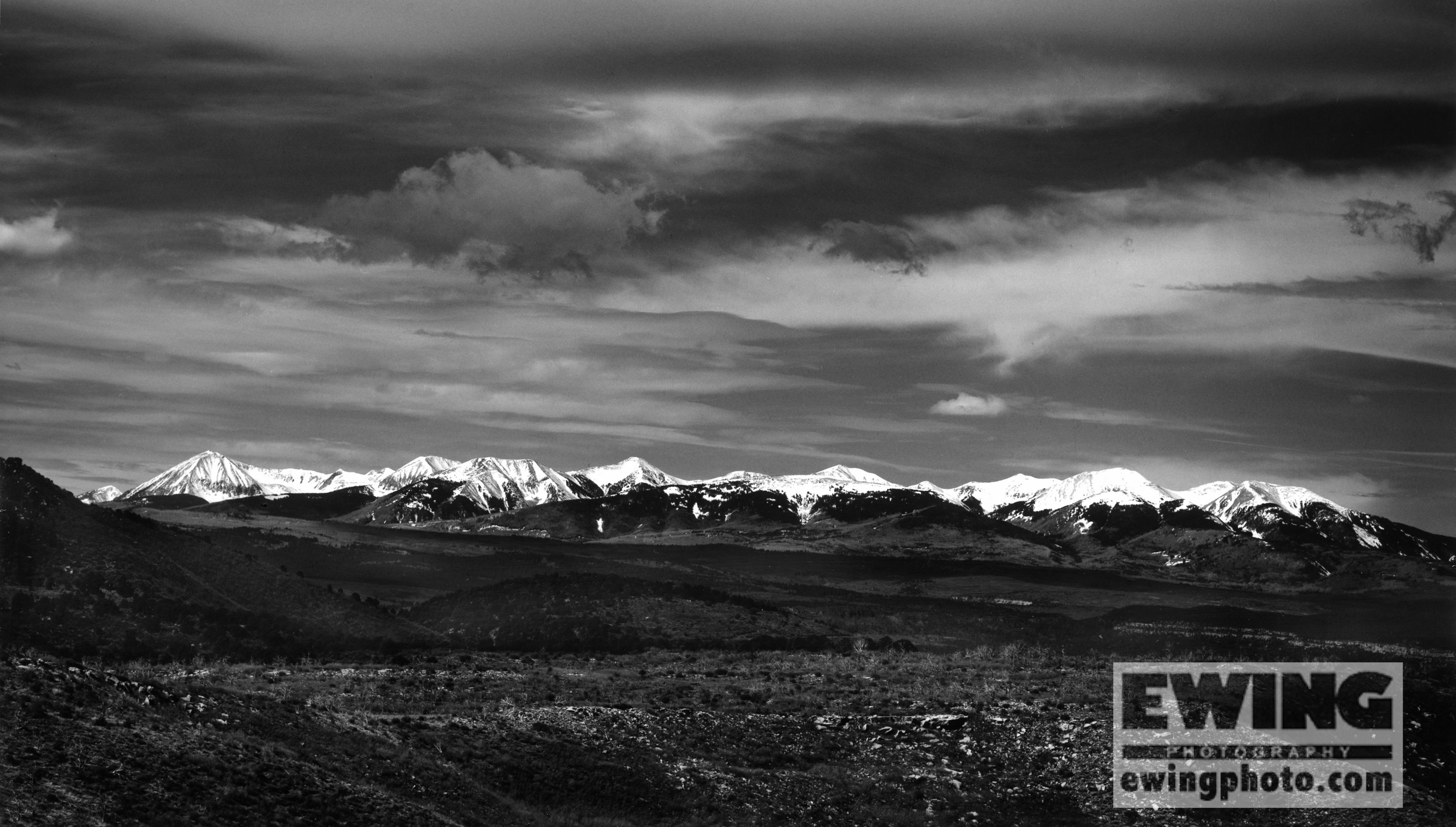 La Sal Mountains CO/UT The Uncompahgre Plateau