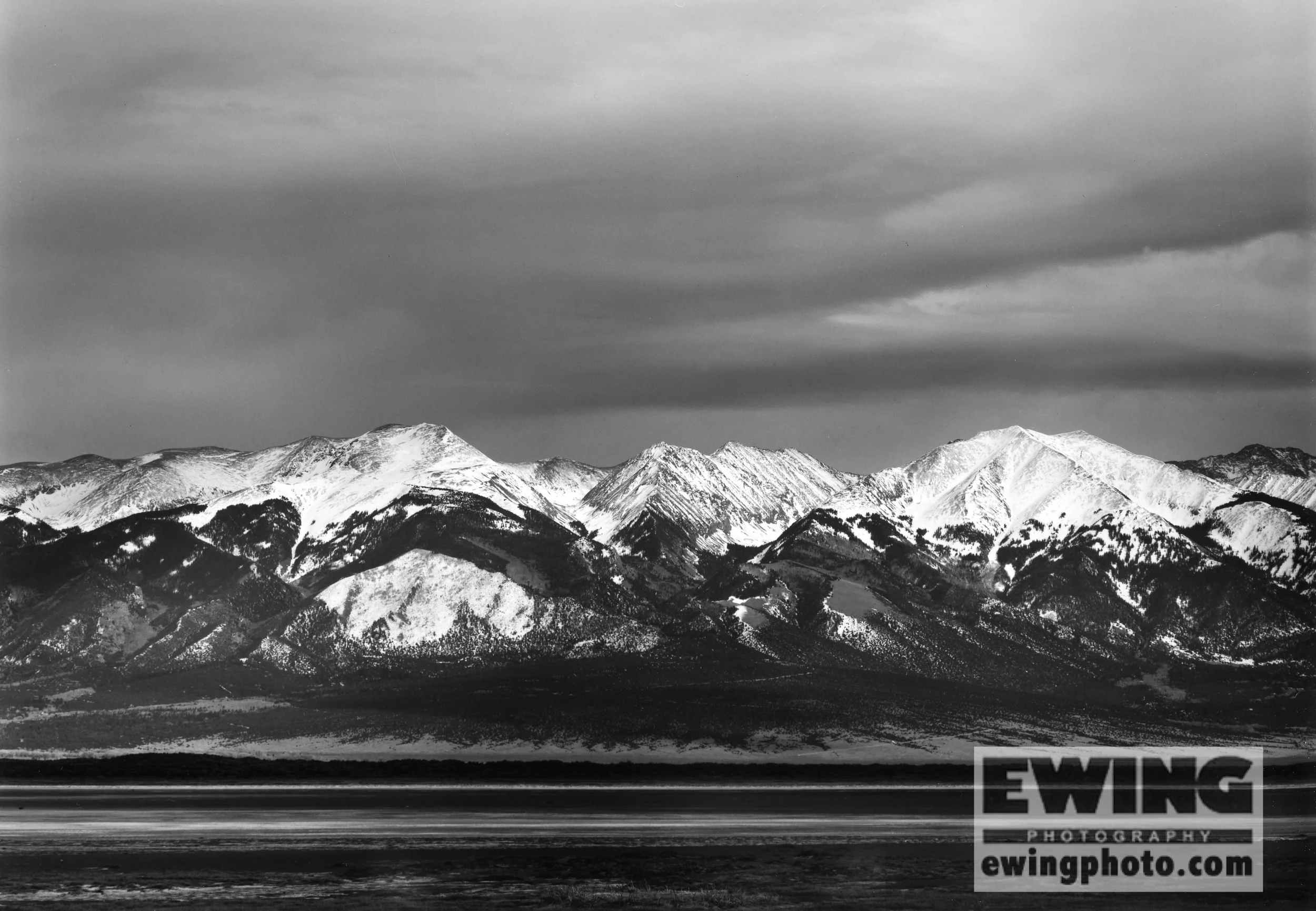 Sangre De Cristo Mountains San Luis Valley, Colorado