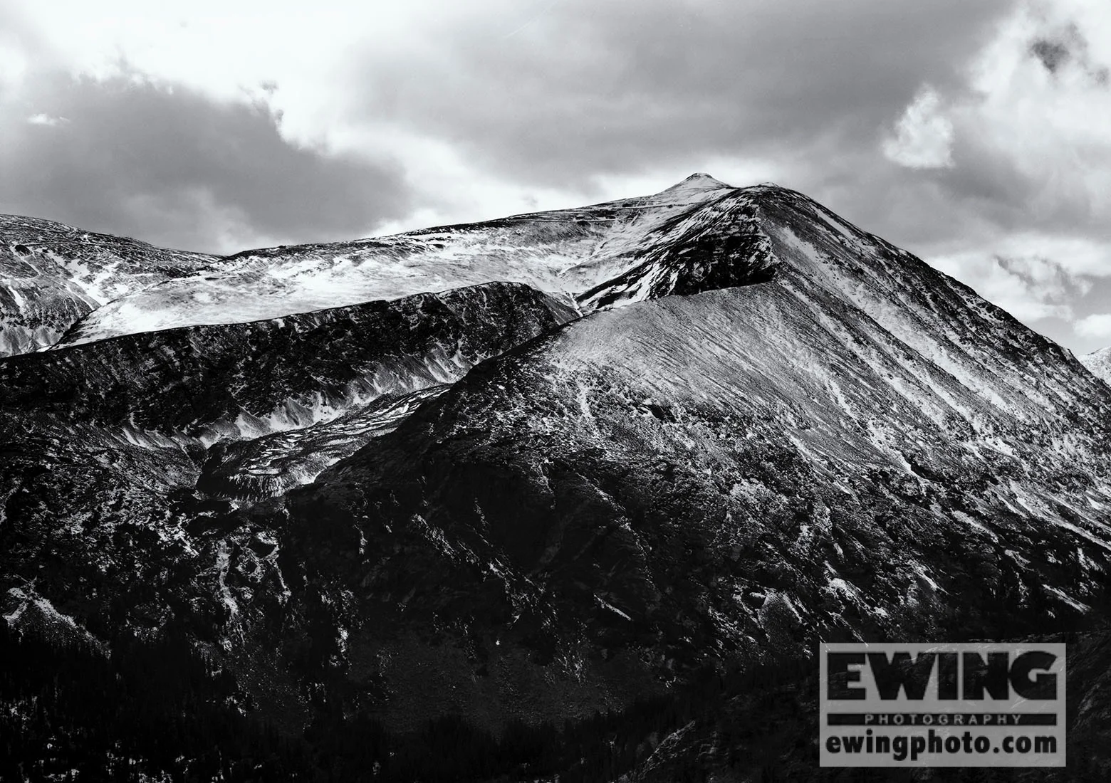 Mt. Lincoln, Mt. Democrat, Mosquito Range. Alma, Colorado