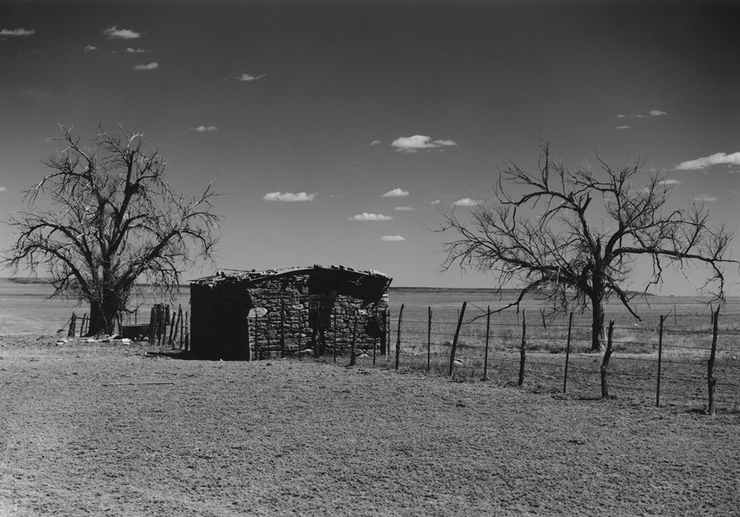 Stone house North of Farley, New Mexico 