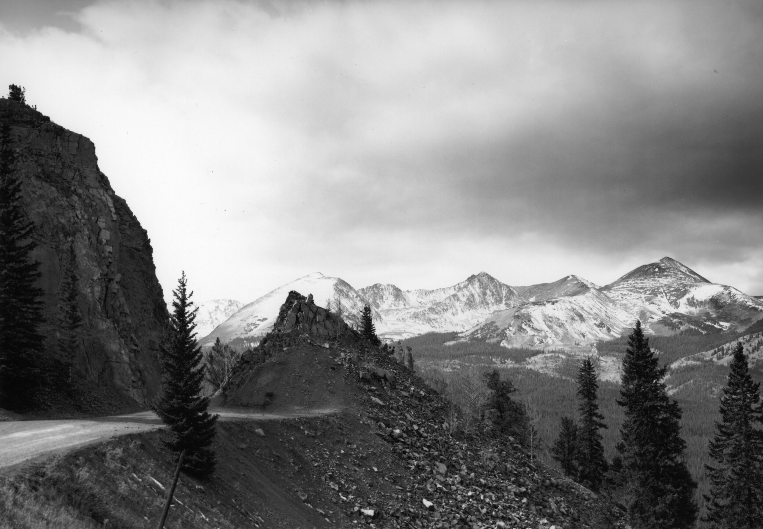 Boreas Pass  Ten Mile Range  Colorado