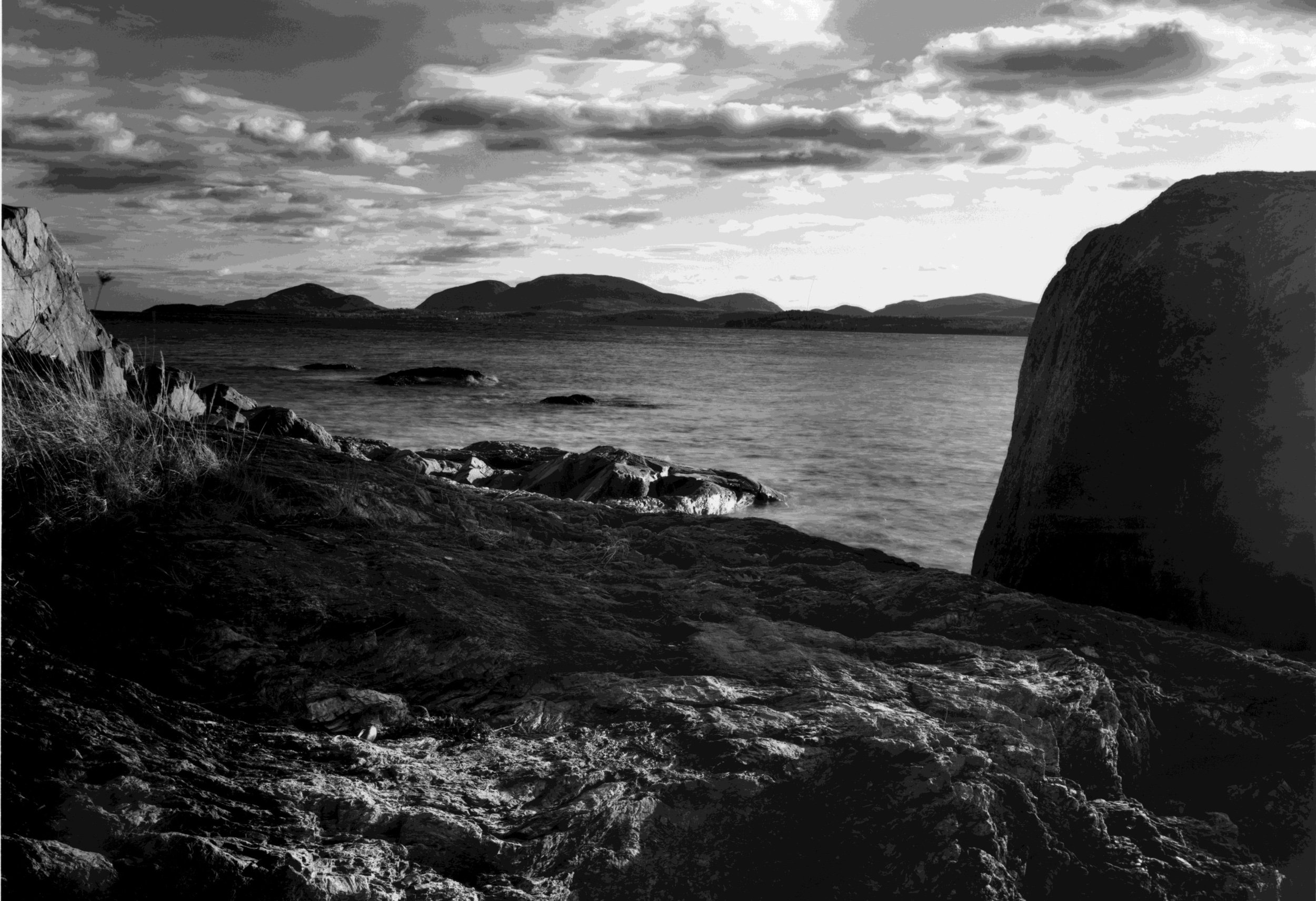 Acadia Mountains From Hancock Point, Frenchman Bay, Maine #104201 