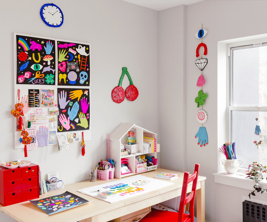 My old studio, photographed for Domino Magazine in 2018.