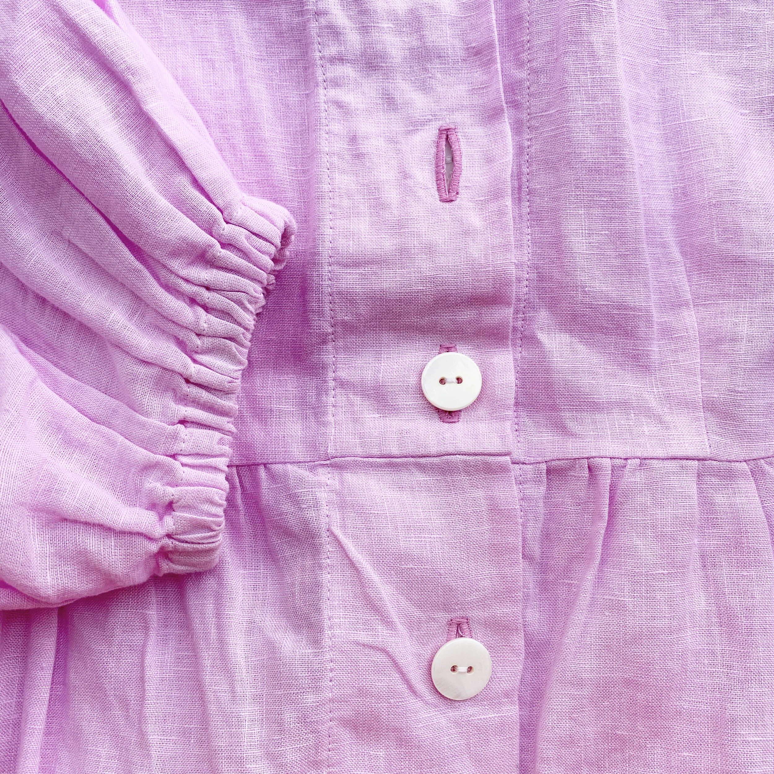 Simple white linen bought on sale at Joann got a makeover with Rit dye.