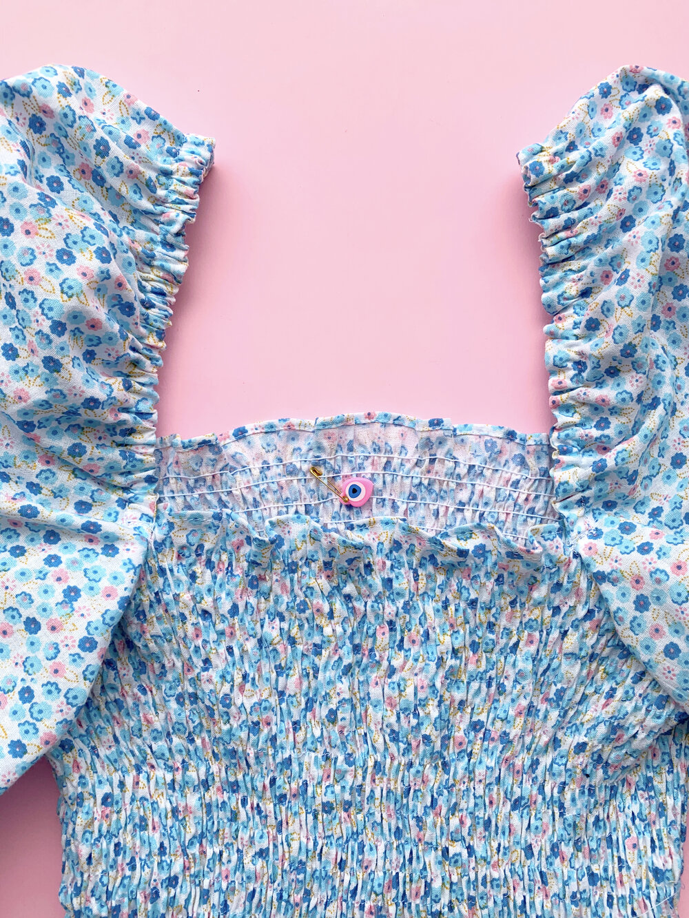 DIY shirred top - inspired by The Great British Sewing Bee! – By Hand London