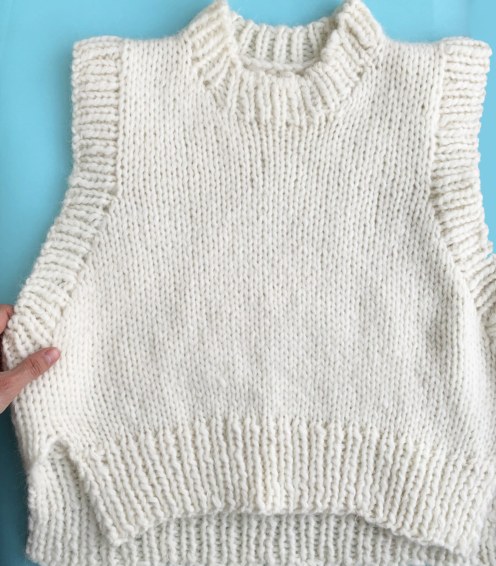 LIKE A CLOUD, LIKE A HUG - Petite Knit's Holiday Slipover Sweater ...