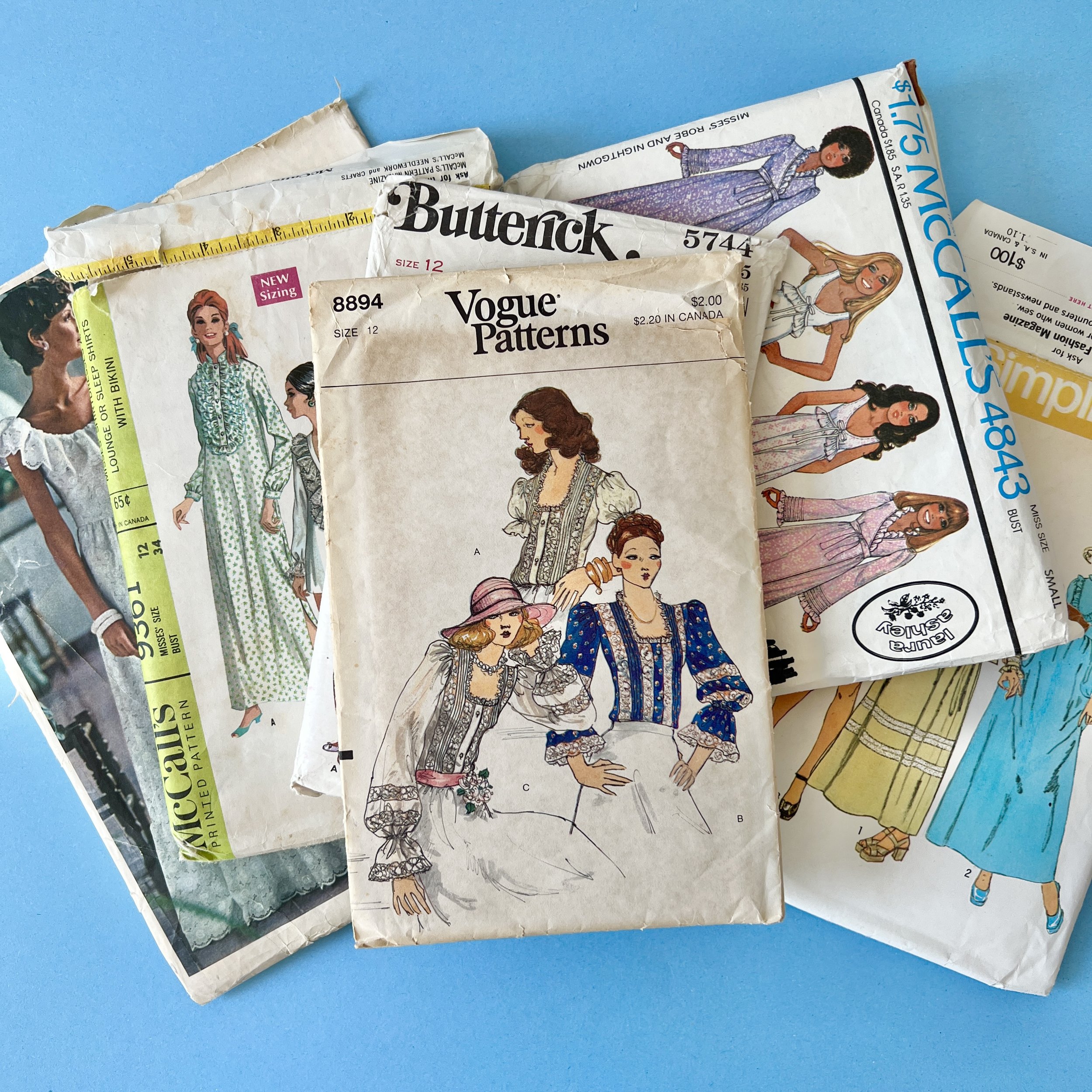 PROJECT PLANNING - VINTAGE SEWING PATTERNS I WANT TO SEW THIS