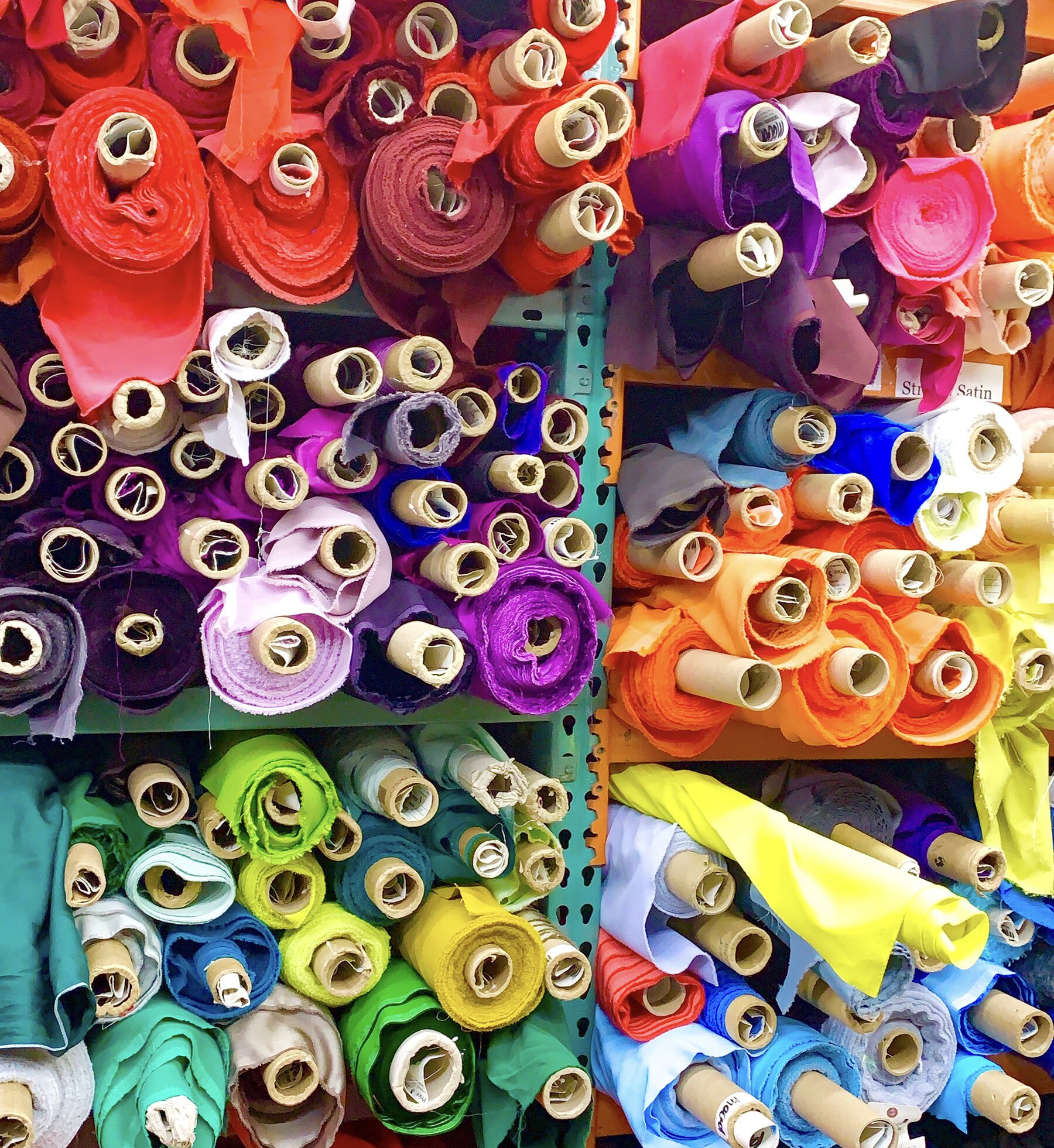 Fashion Fabrics - Branded luxurious silks in an array of