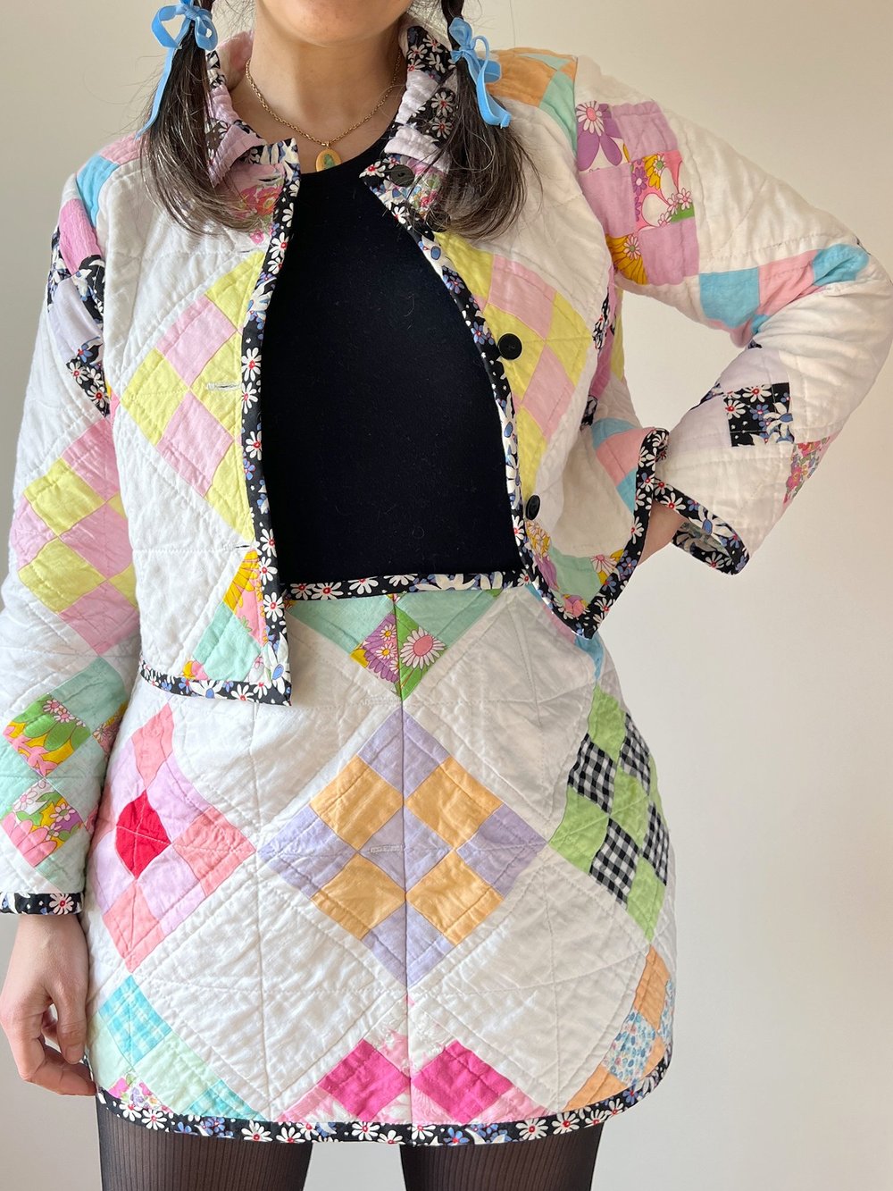 QUILTED JACKET TRANSFORMATION - TURNING A JACKET INTO A SUIT — BURIED ...