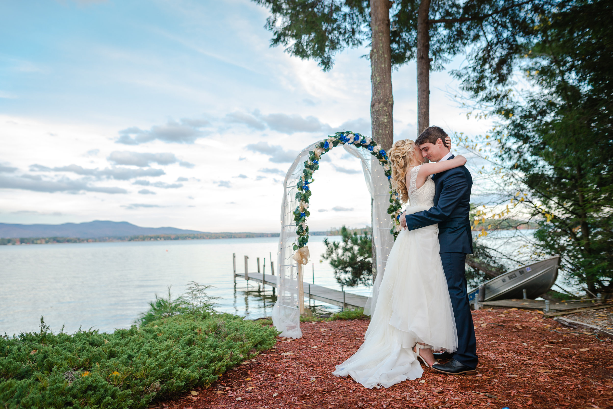 A Meredith, NH Autumn Wedding