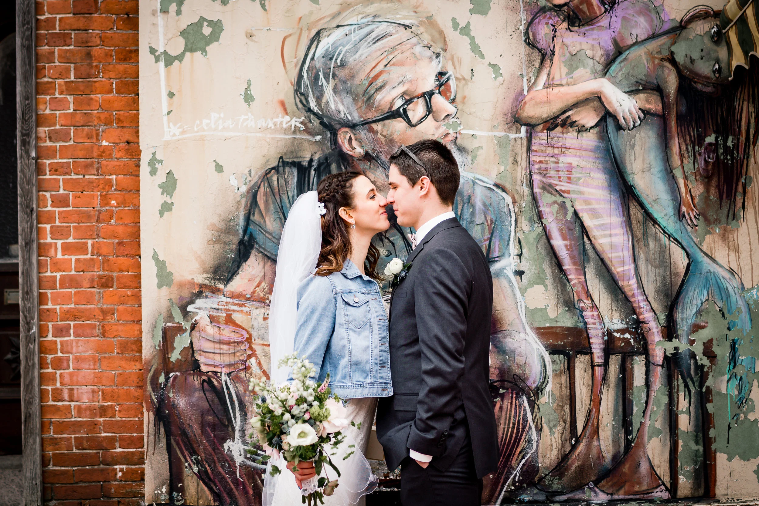 Spring Wedding in Downtown Portsmouth, NH