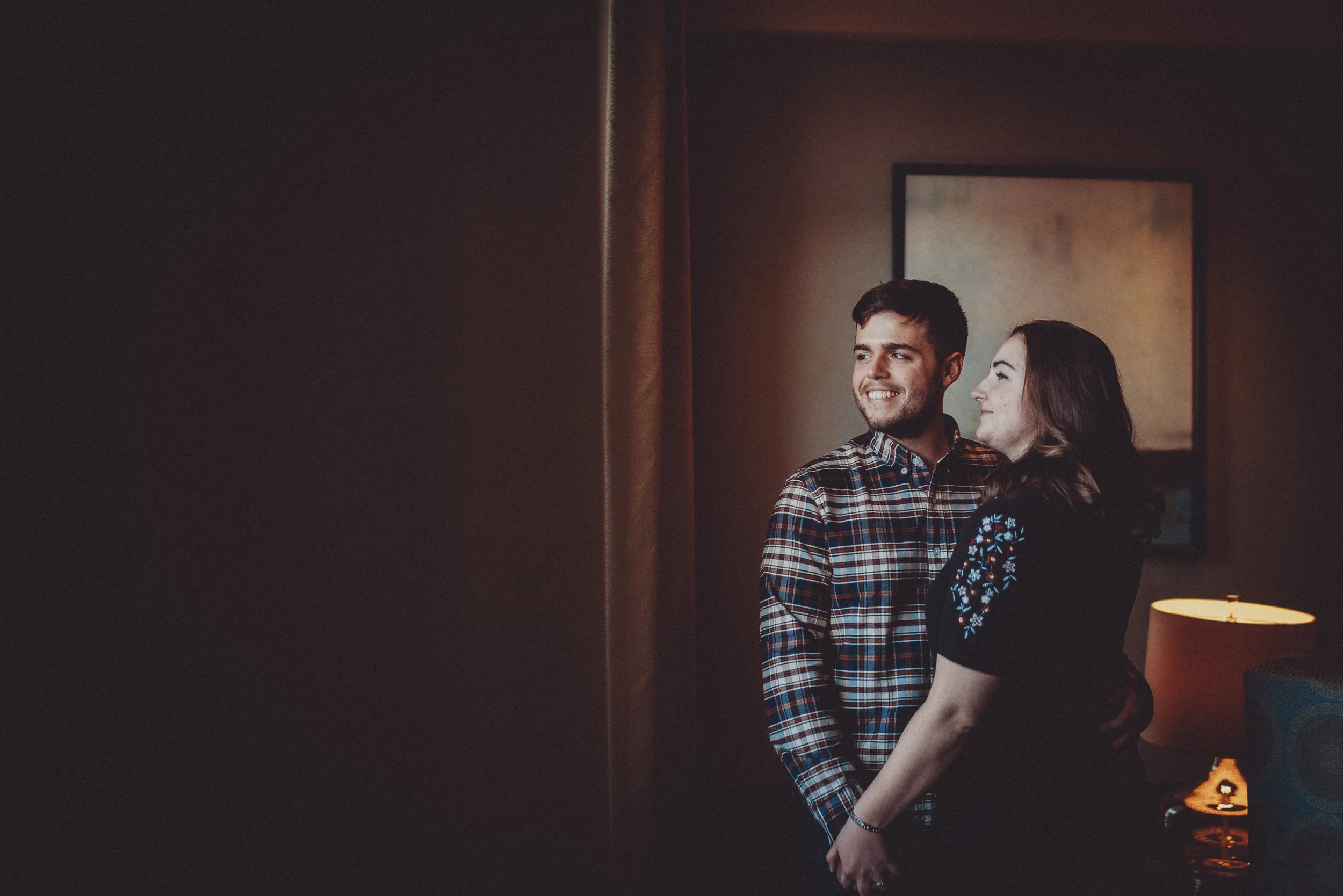 Downtown Portsmouth, NH Engagement Shoot