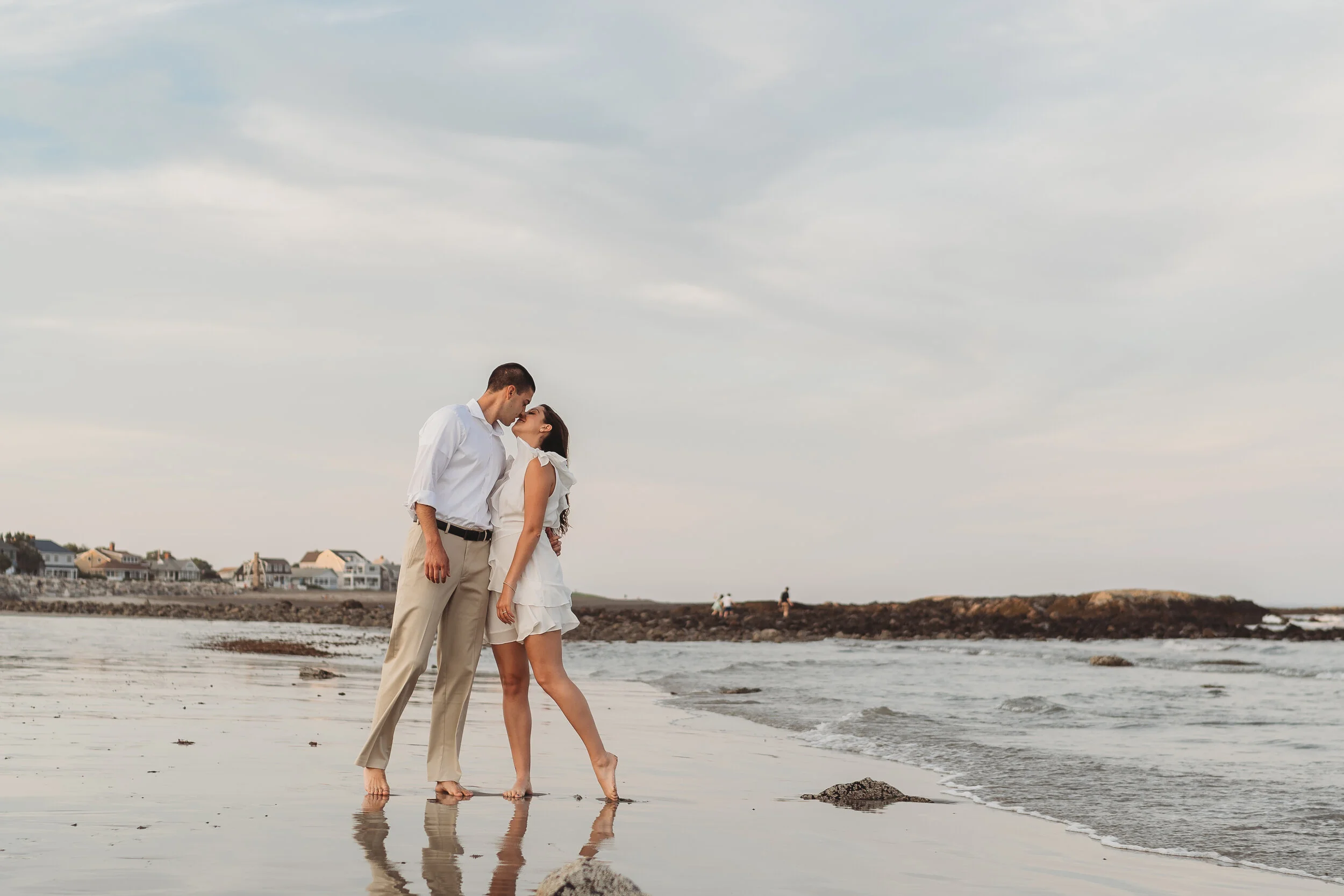 Kayla &amp; Kyle's Beach Engagement Shoot