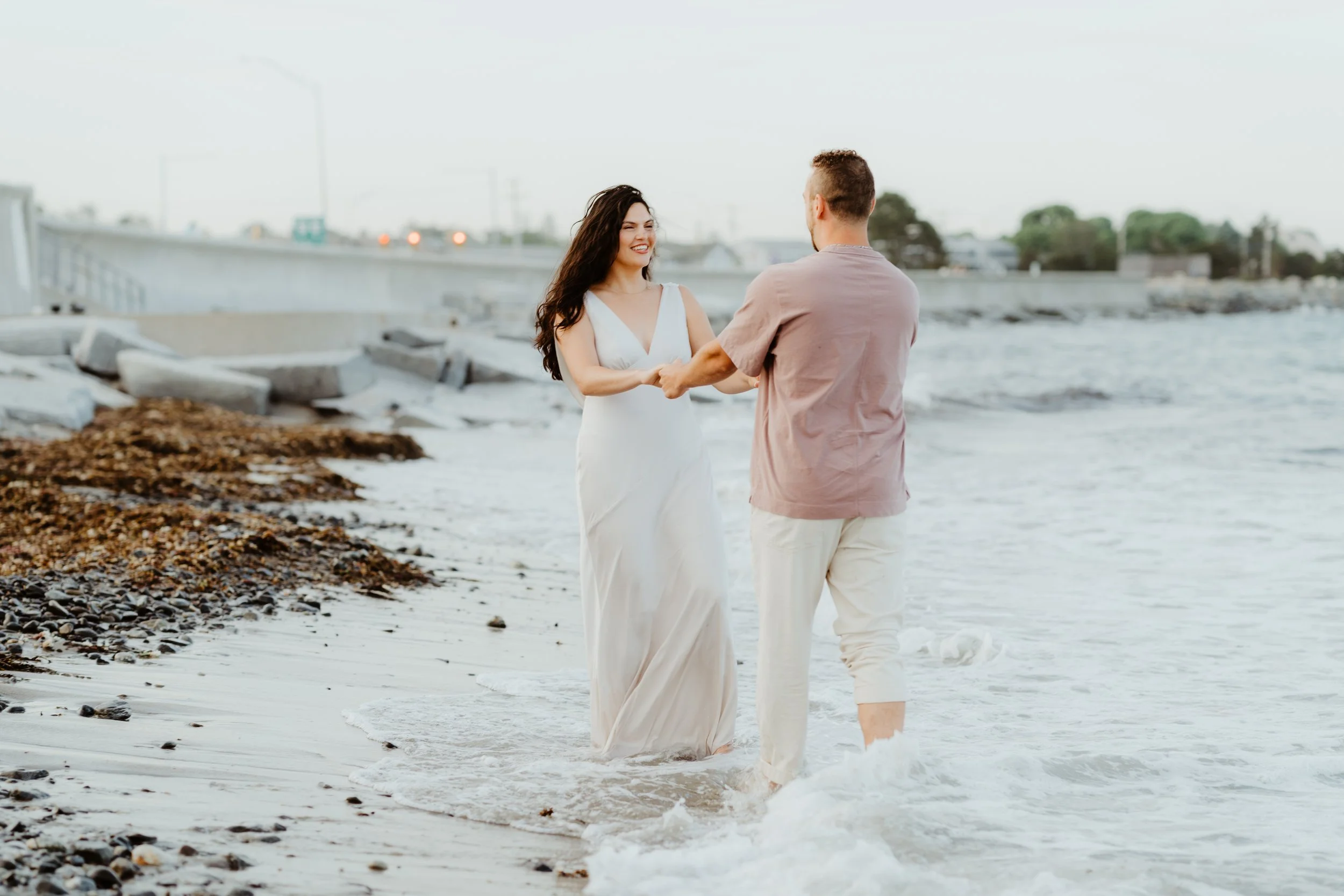 Morgan & Logan || The Wall, North Hampton Beach, NH