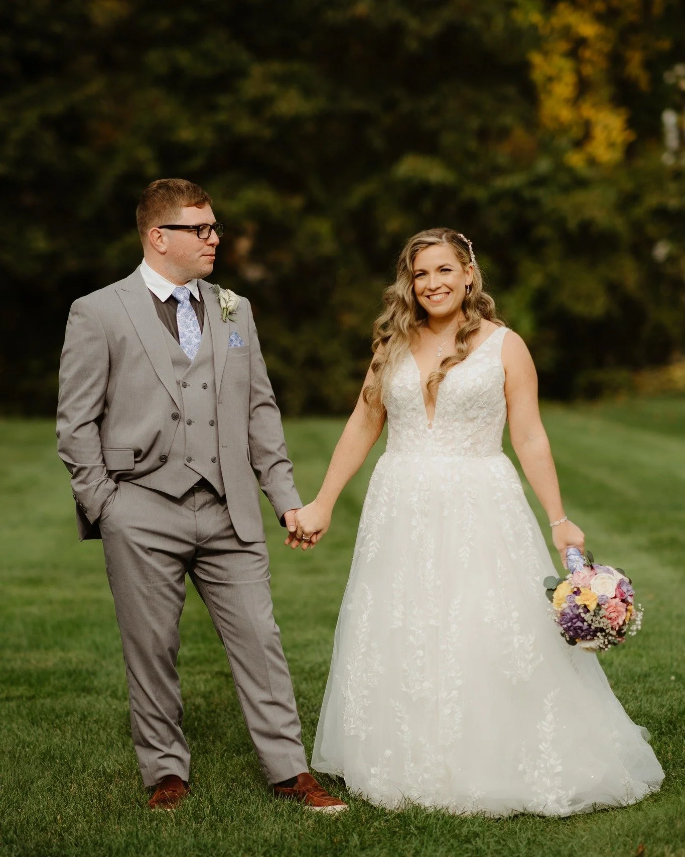 Congratulations, Katie and Dylan! Such a fun wedding at @whatsgoingonatthemargate on Lake Winni!