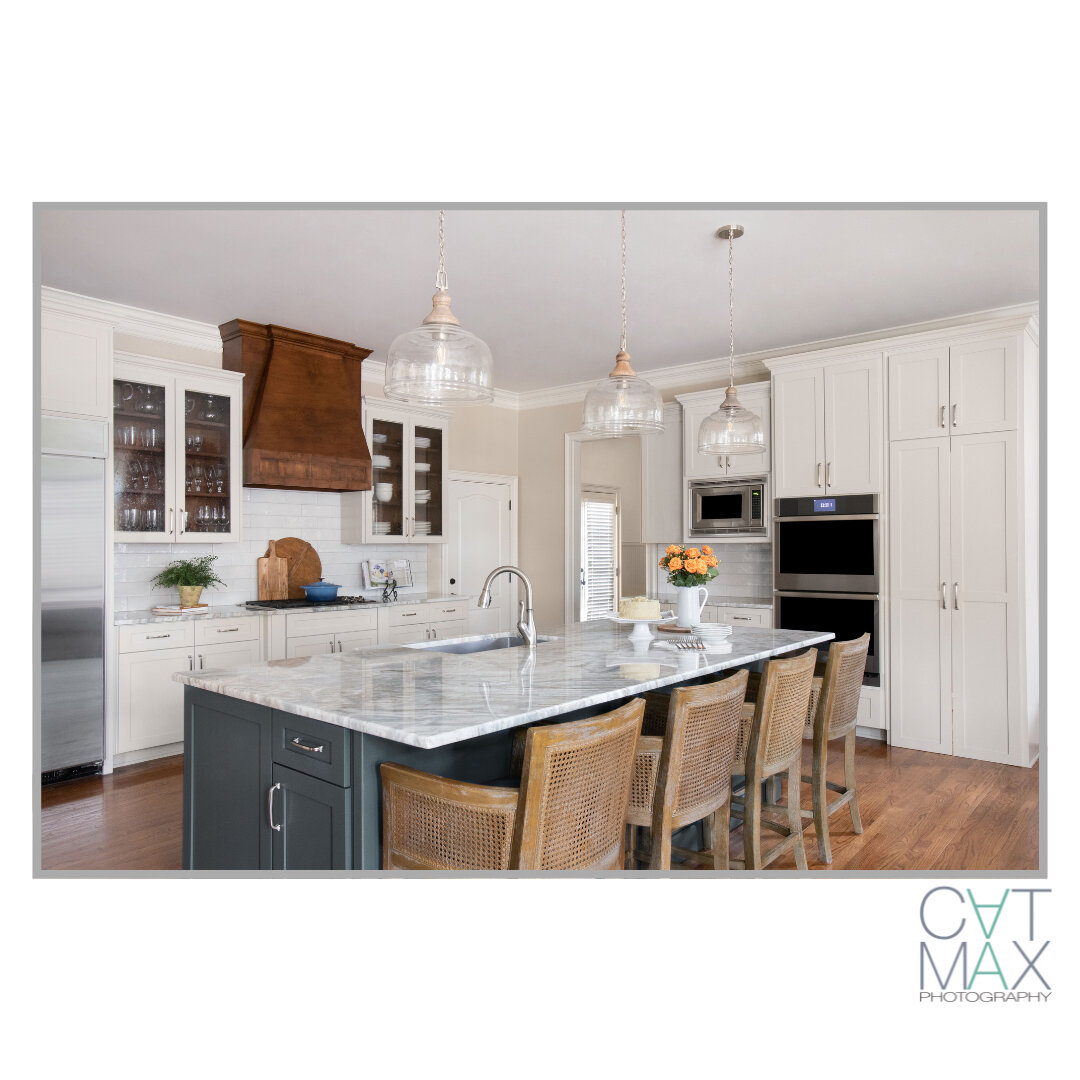 Timeless charm brought this kitchen up to date for her clients. When you are in your kitchen, what is the one upgrade you wish you had when it comes to the design of your kitchen? I wish kitchen was bigger with more cabinets&hellip;oh, and a spice dr