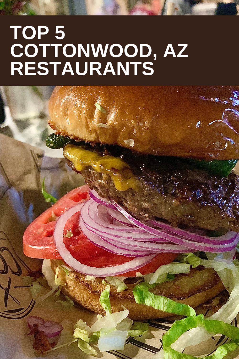 Jalapeno Popper Burger do Colt Grill, um dos 5 melhores restaurantes de Cottonwood