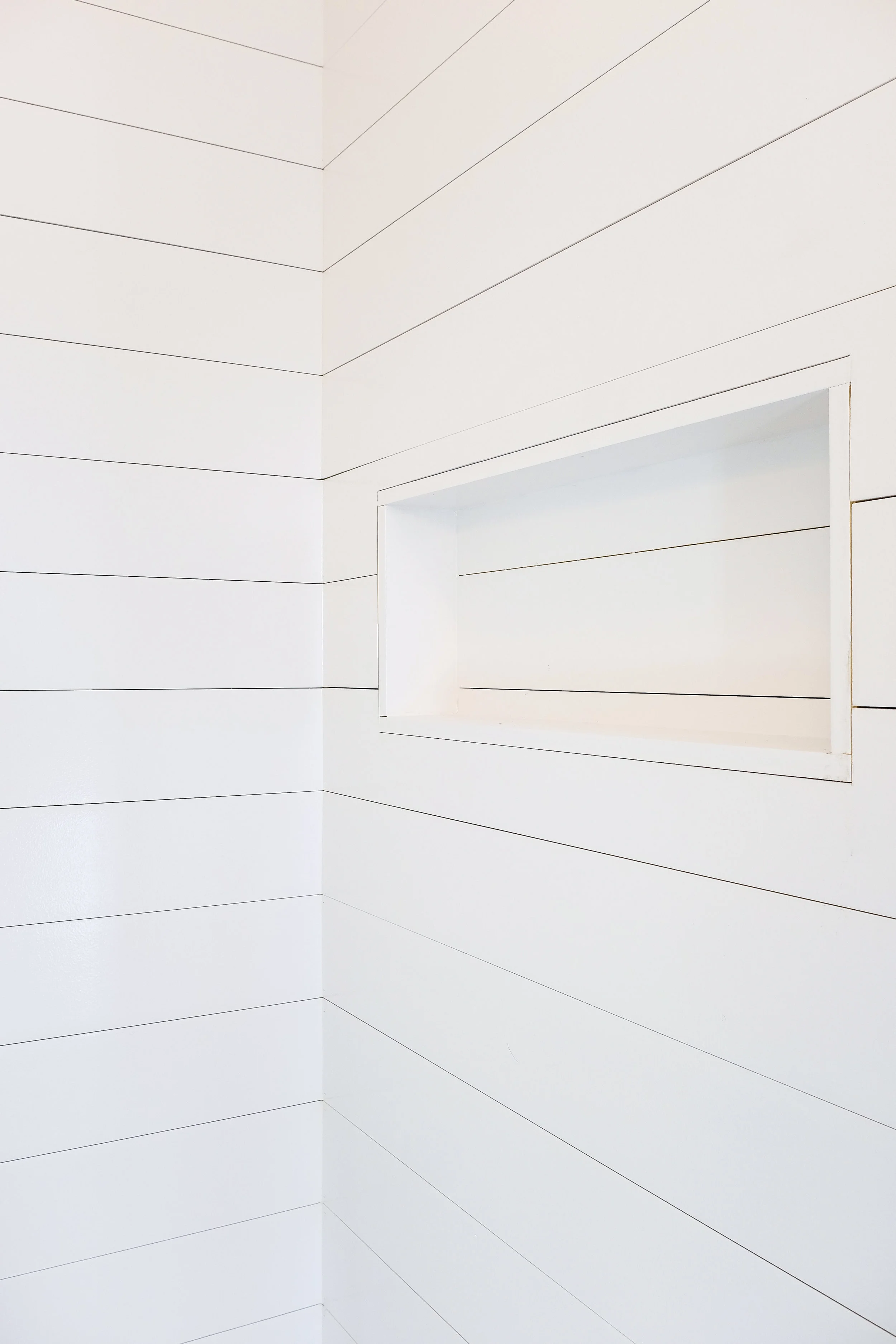 Before & After The Shiplap Shower Bathroom Mostess