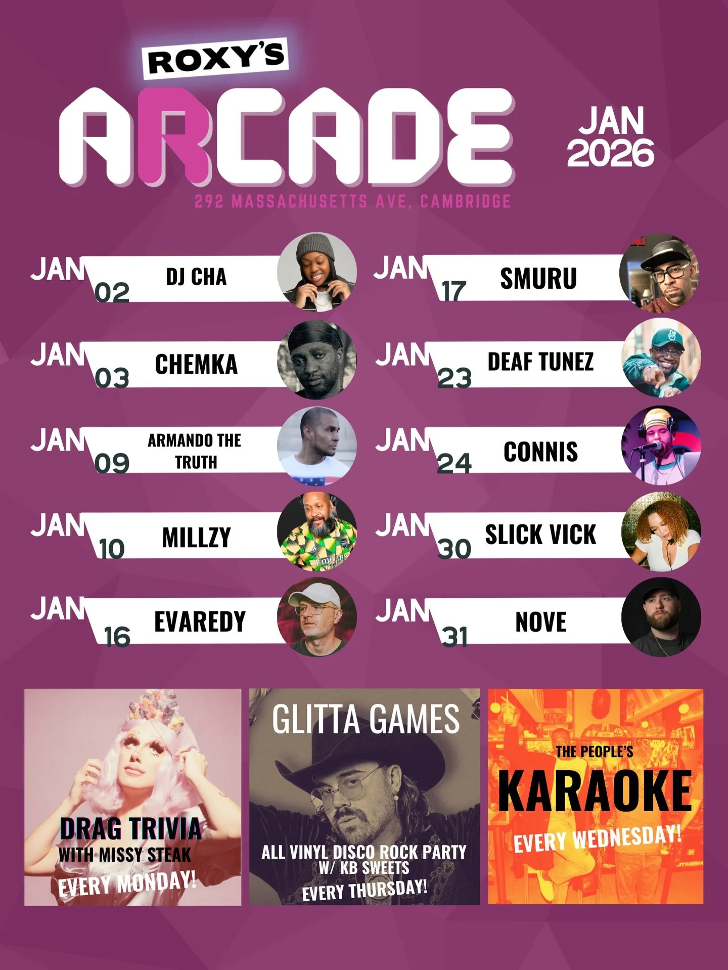 January Entertainment 🎧