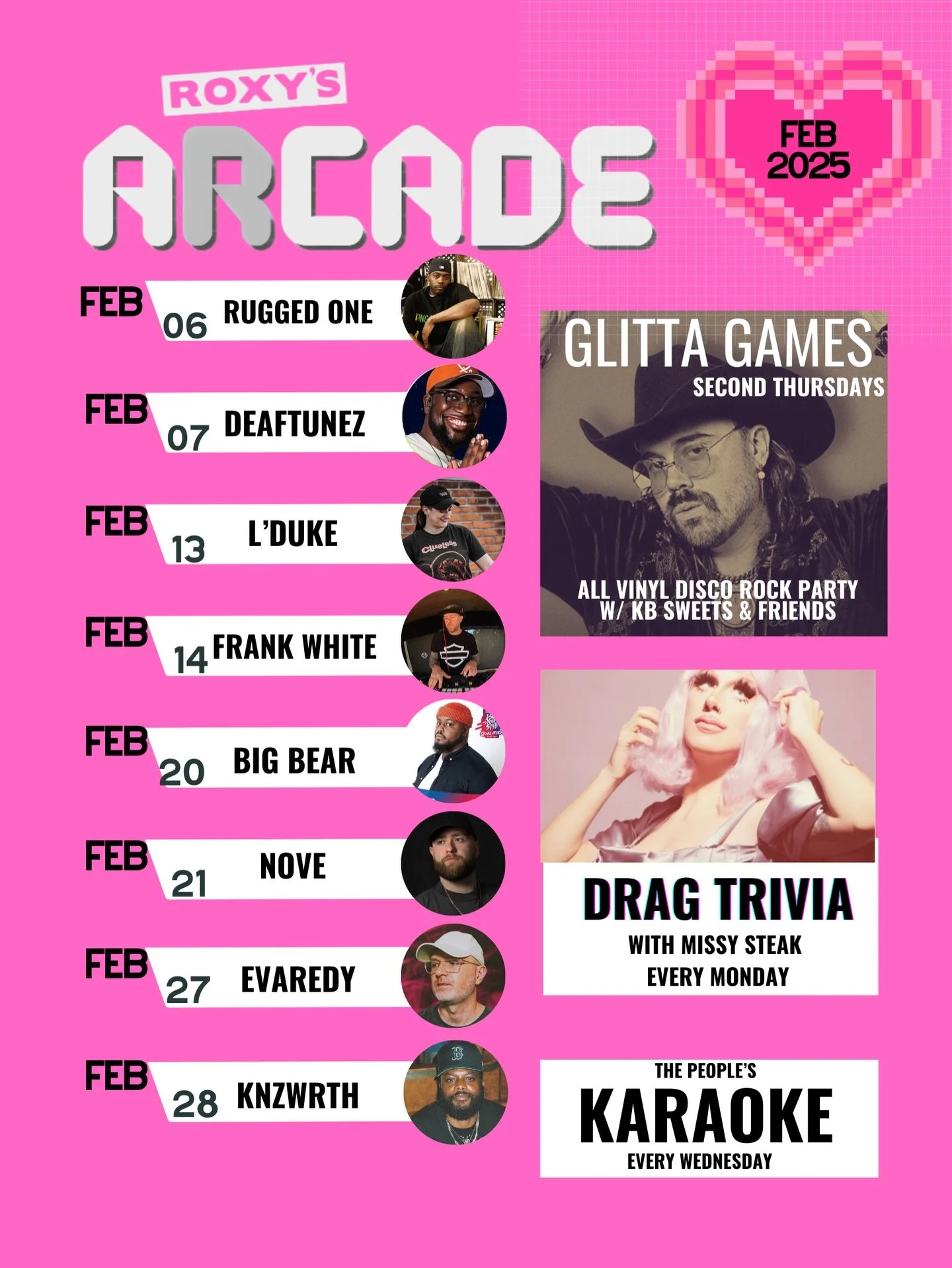 February DJ drop 💕