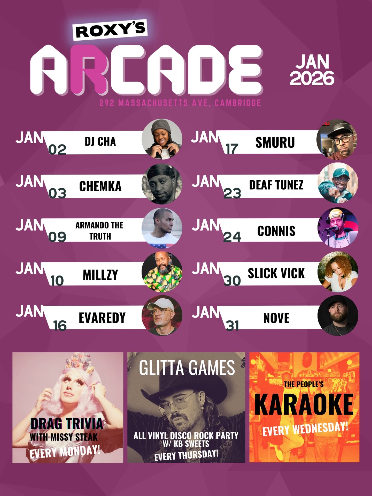 January Entertainment 🎧