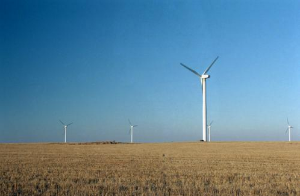 Wind turbines in South Dakota
