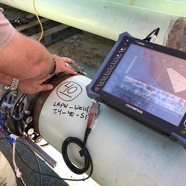 Phased Array weld scanning
