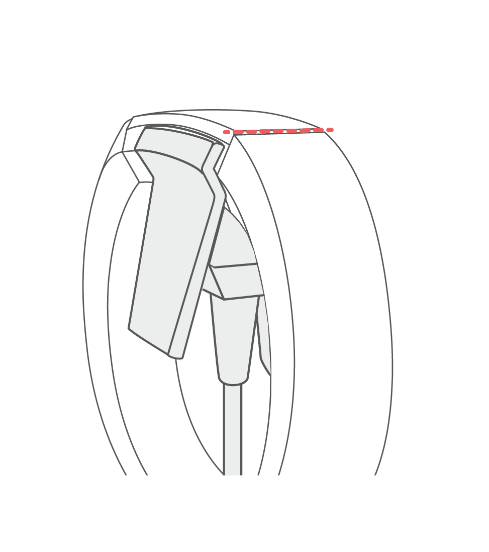 Visual instructions for charging your FitBit