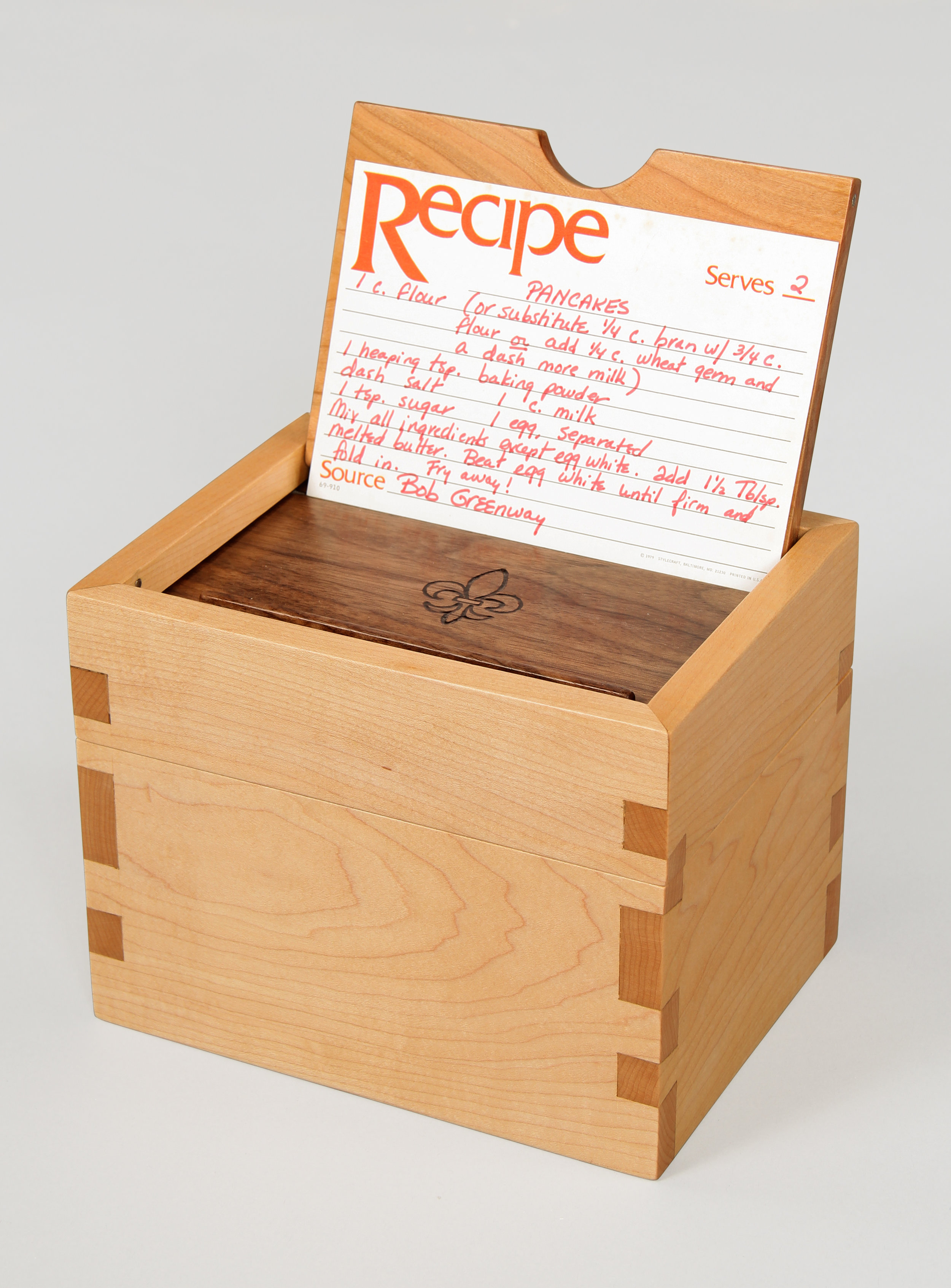 Heritage Recipe Box.